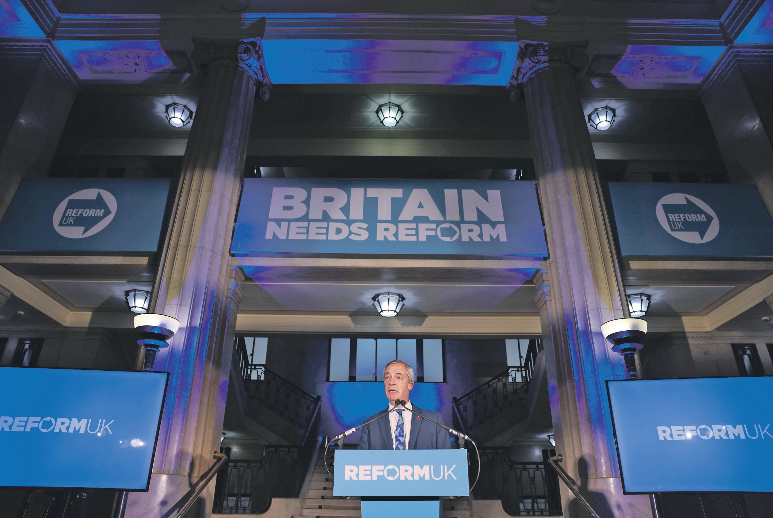 Farage backtracks on promise to cut £9obn of taxes as spotlight falls on Reform's credibility