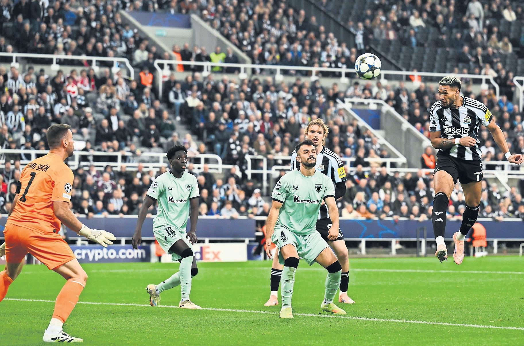 Burn and Joelinton use their heads to ensure Newcastle bounce back