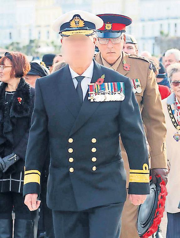 Arrest after reports of man posing as Royal Navy officer