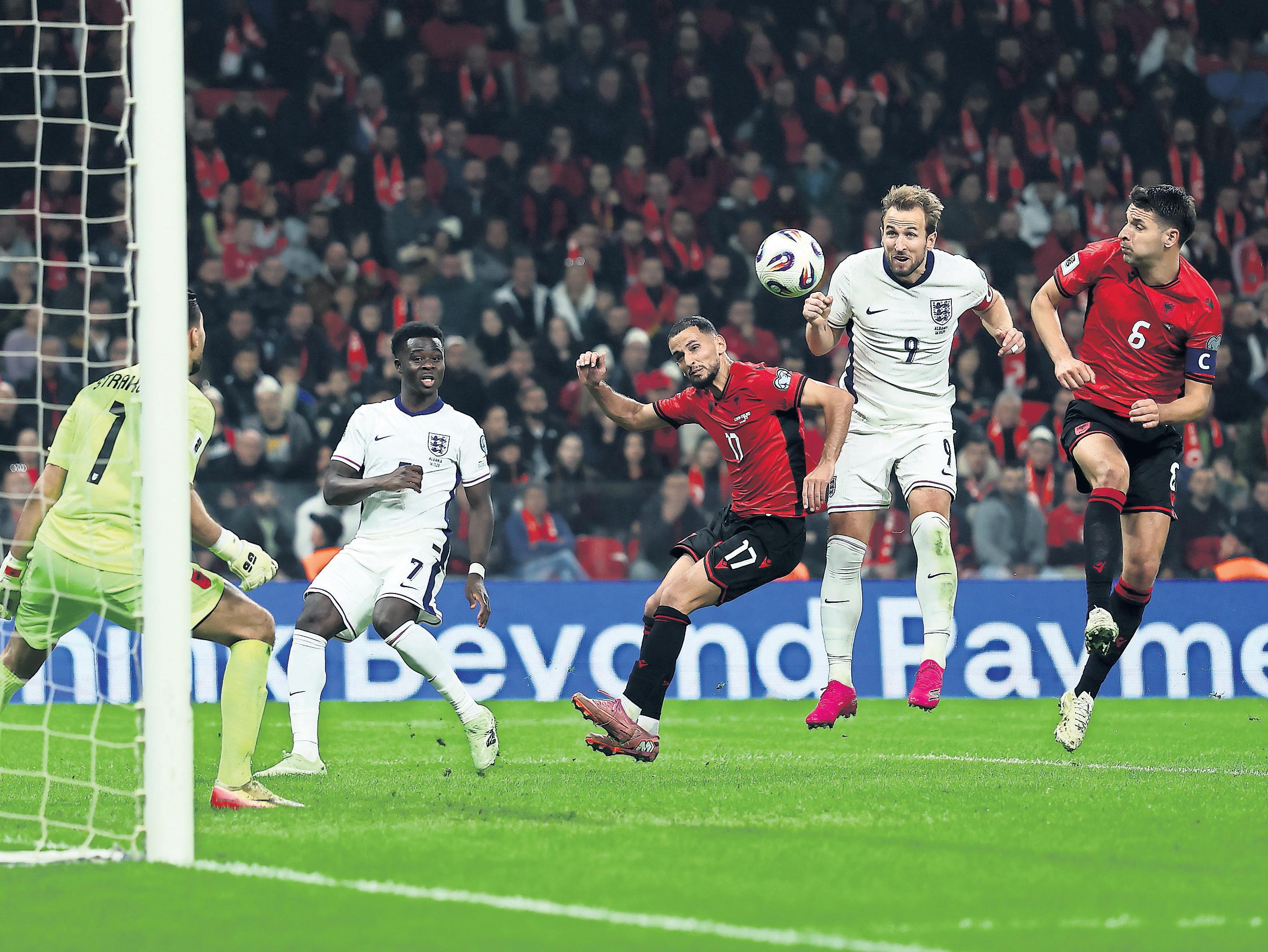 Kane double ensures perfect England make qualifying history