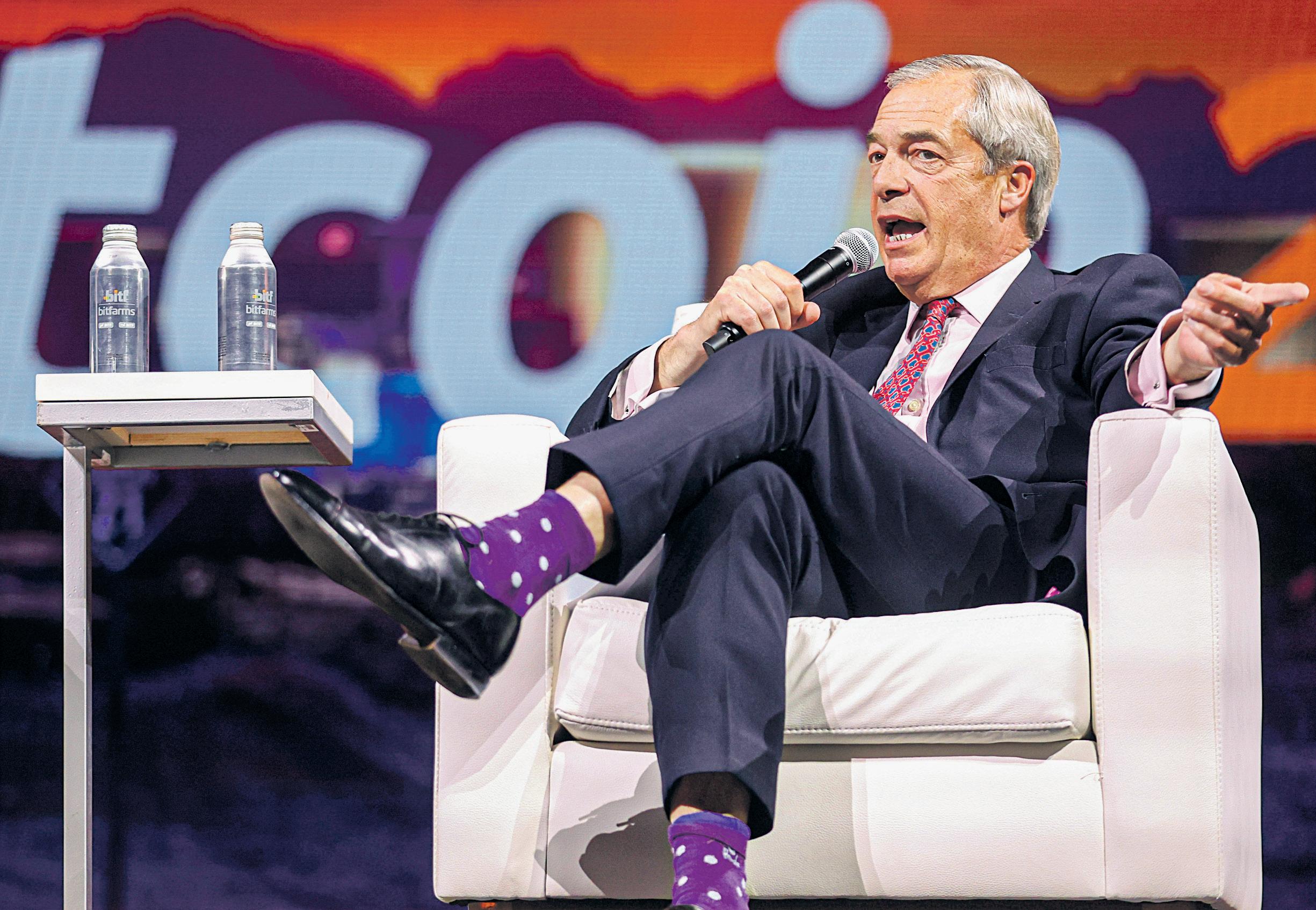 NCA investigation Crypto backed by Farage donor 'fuels Russian war effort'