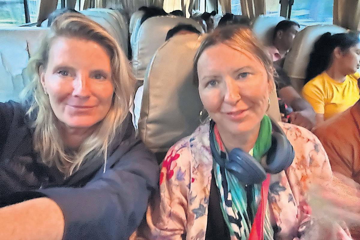 British pair cut off by cyclone in Sri Lanka 'are running out of food'