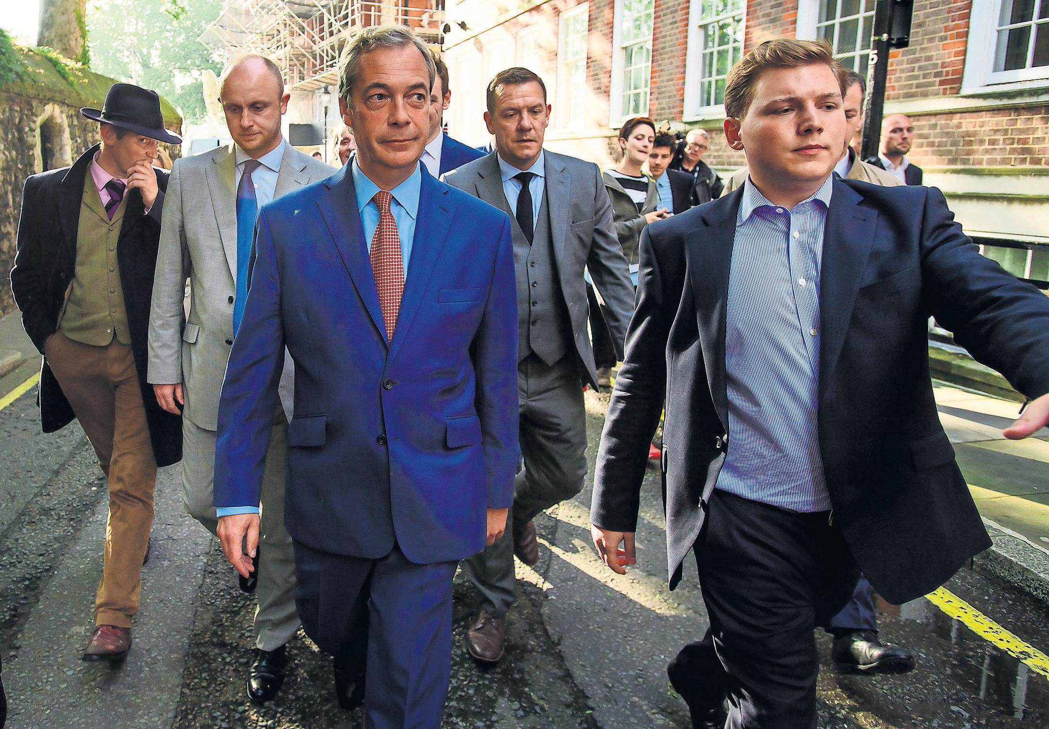 Farage aide was frontman for football club owner's gambling syndicate, lawsuit says