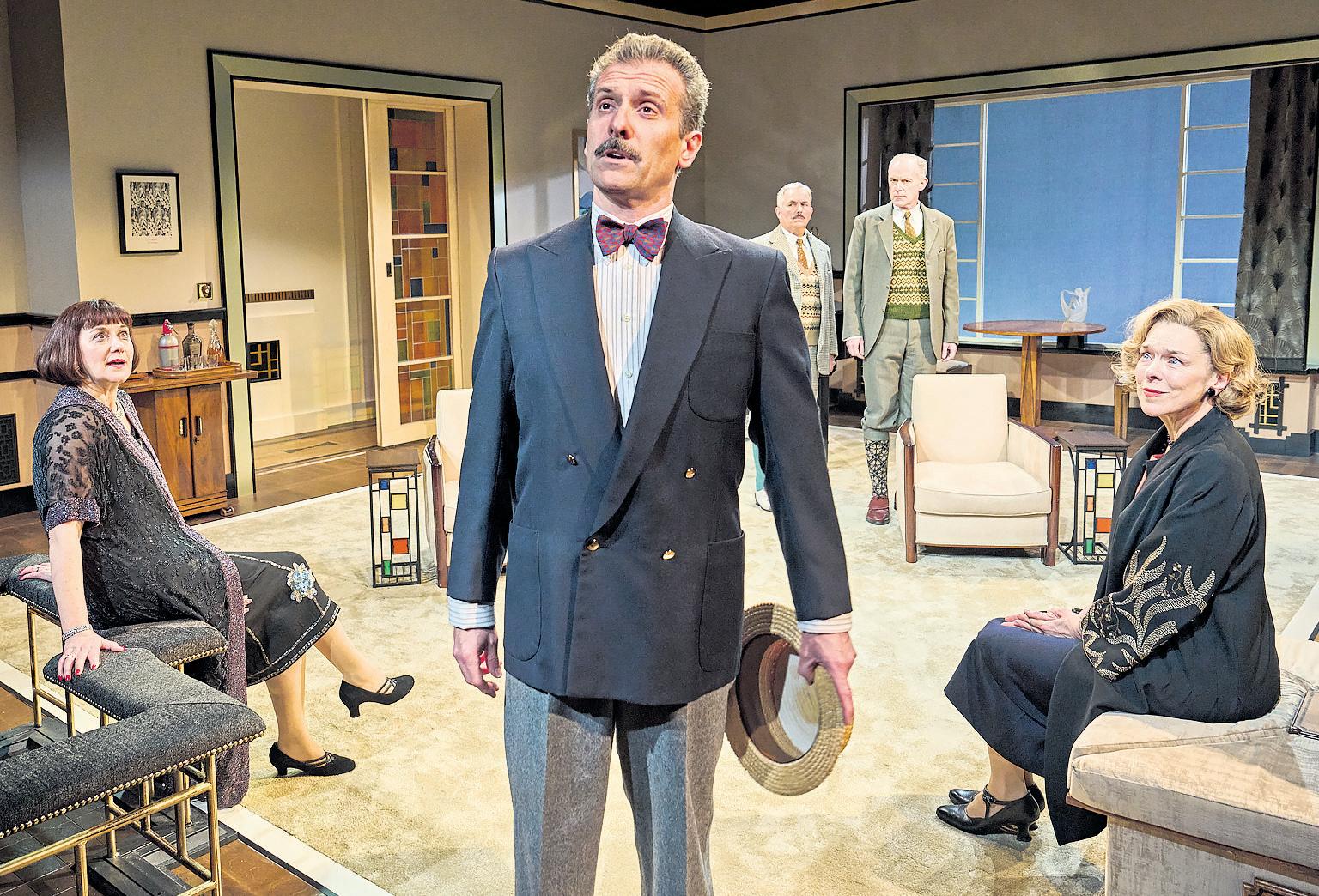 Fizz-fuelled lust drives Coward comedy