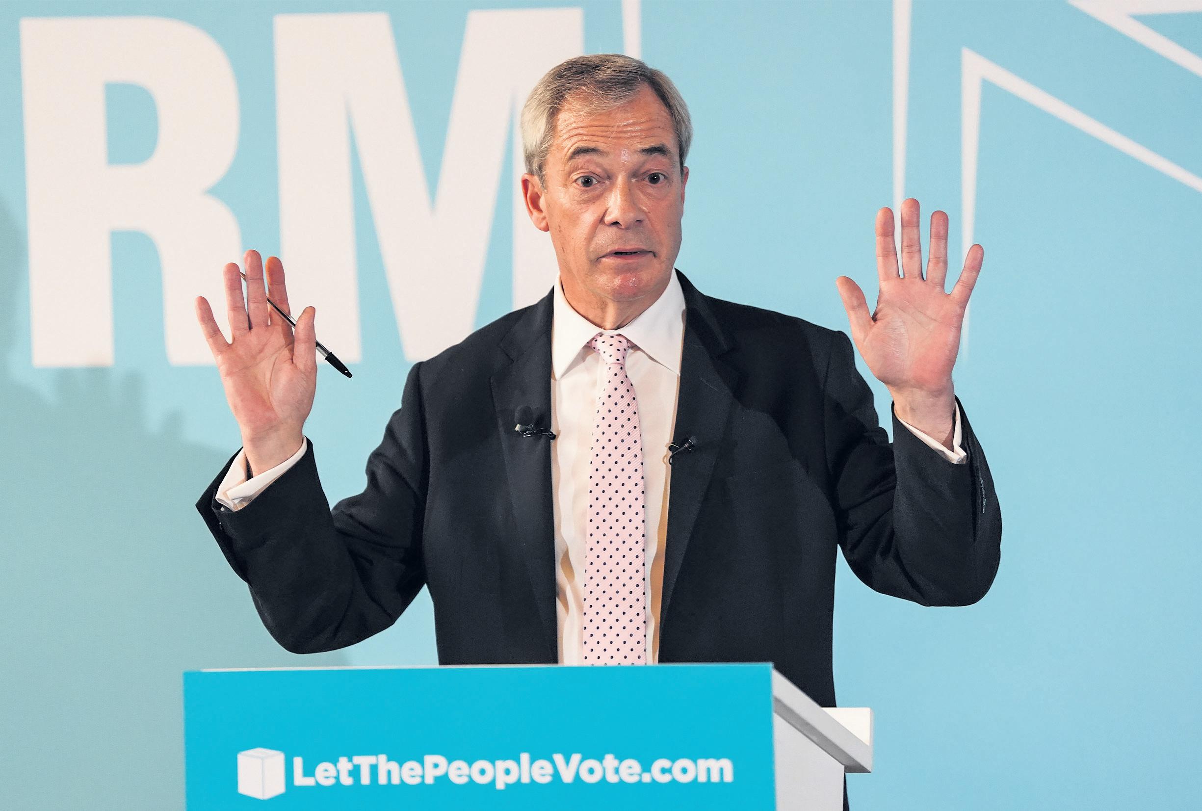 Farage hits out as fresh claims of 'vindictive' teenage racism emerge