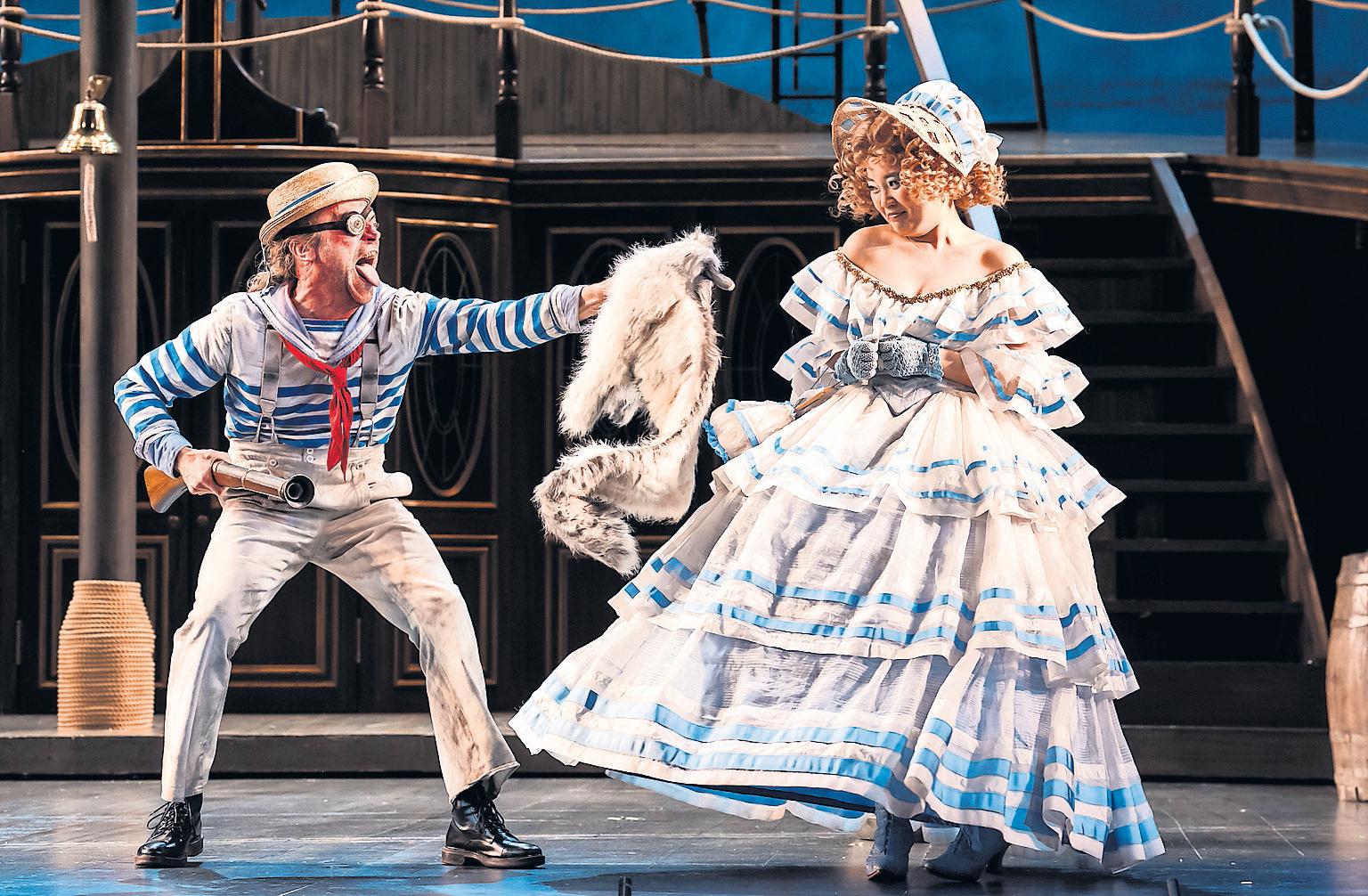 Stage review All aboard for this daffy crowd-pleaser