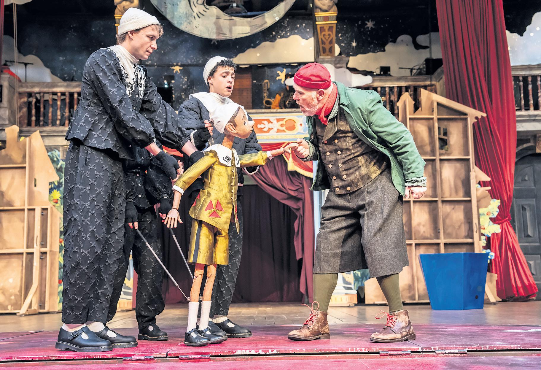 Stage review Full-tilt fun steers novel's darkness into new realms