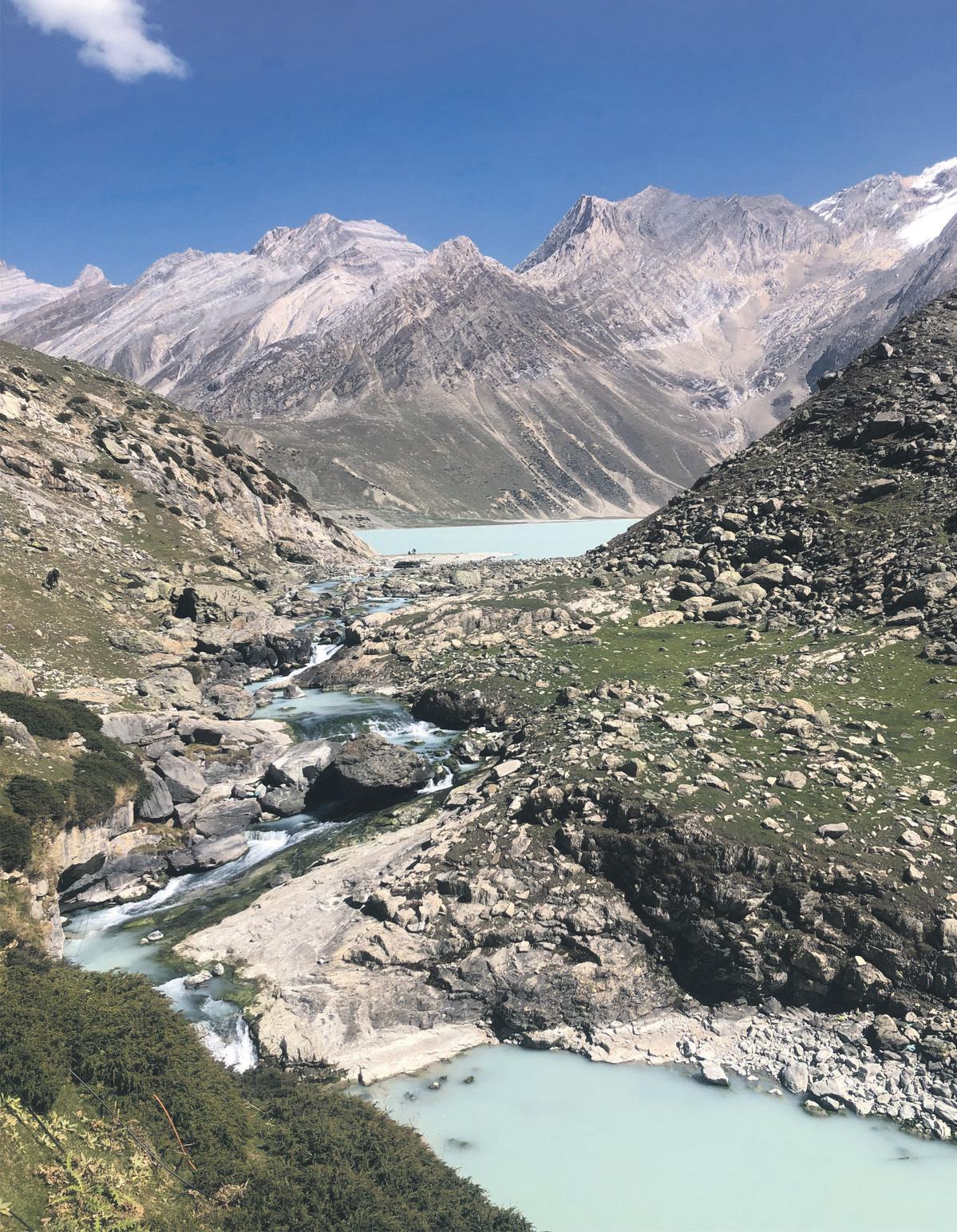 Himalayas New world as a mighty glacier retreats