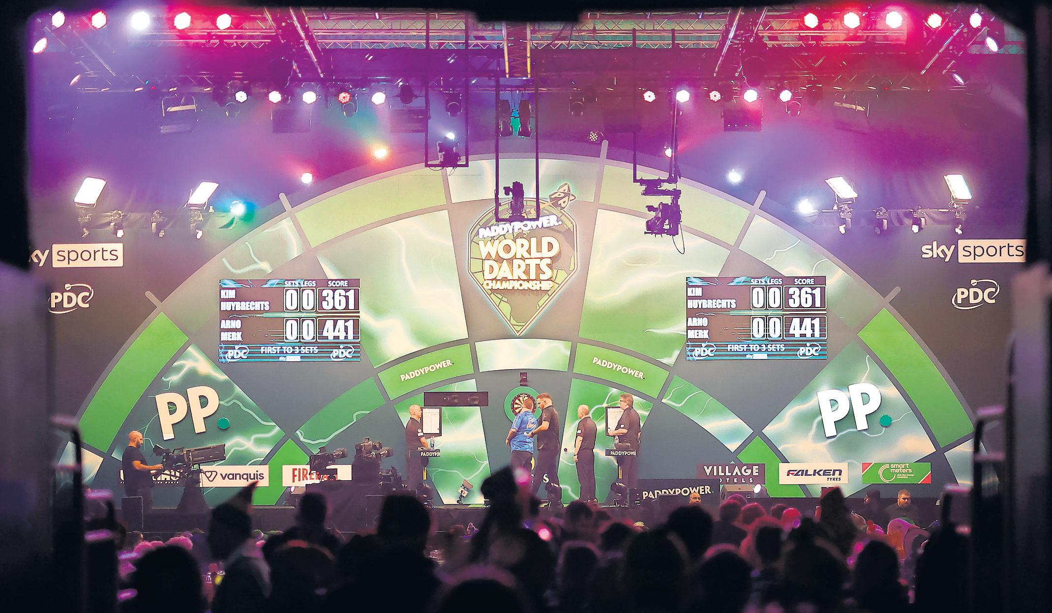 Fans packing darts’ theatre of dreams relish expansion