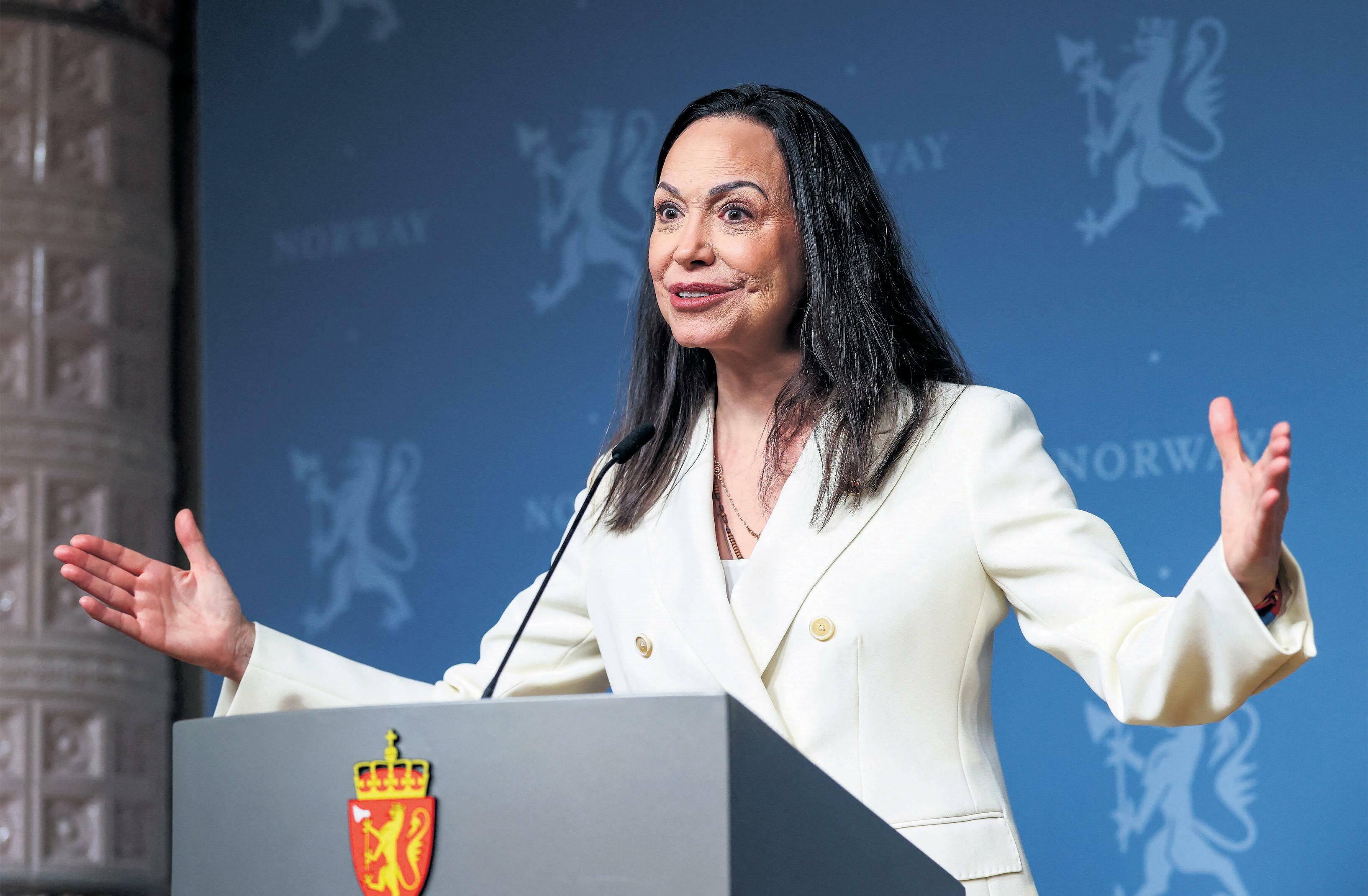 Machado Opposition leader says US seizure of ship was 'necessary'