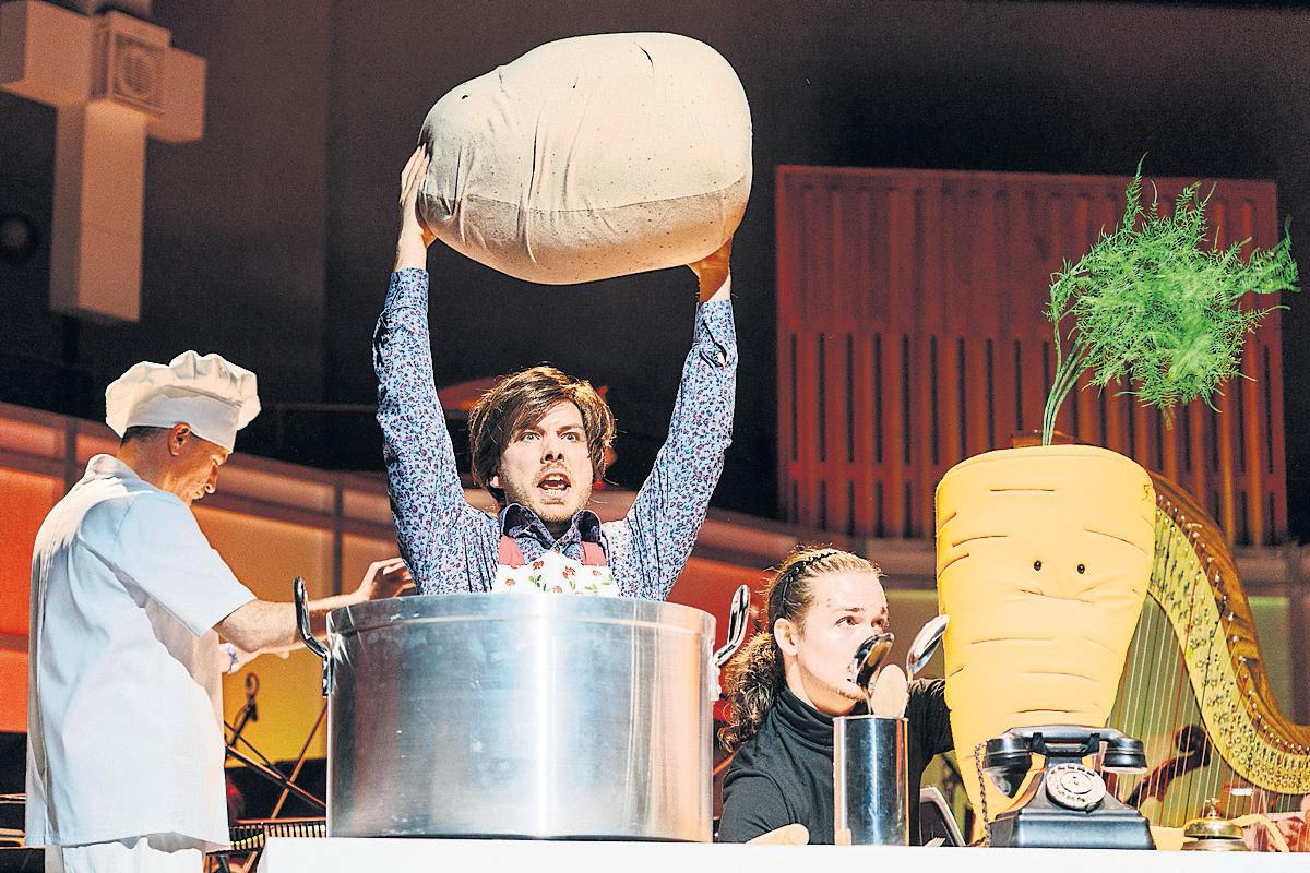 Heroic foodstuffs star in bonkers sort-of opera