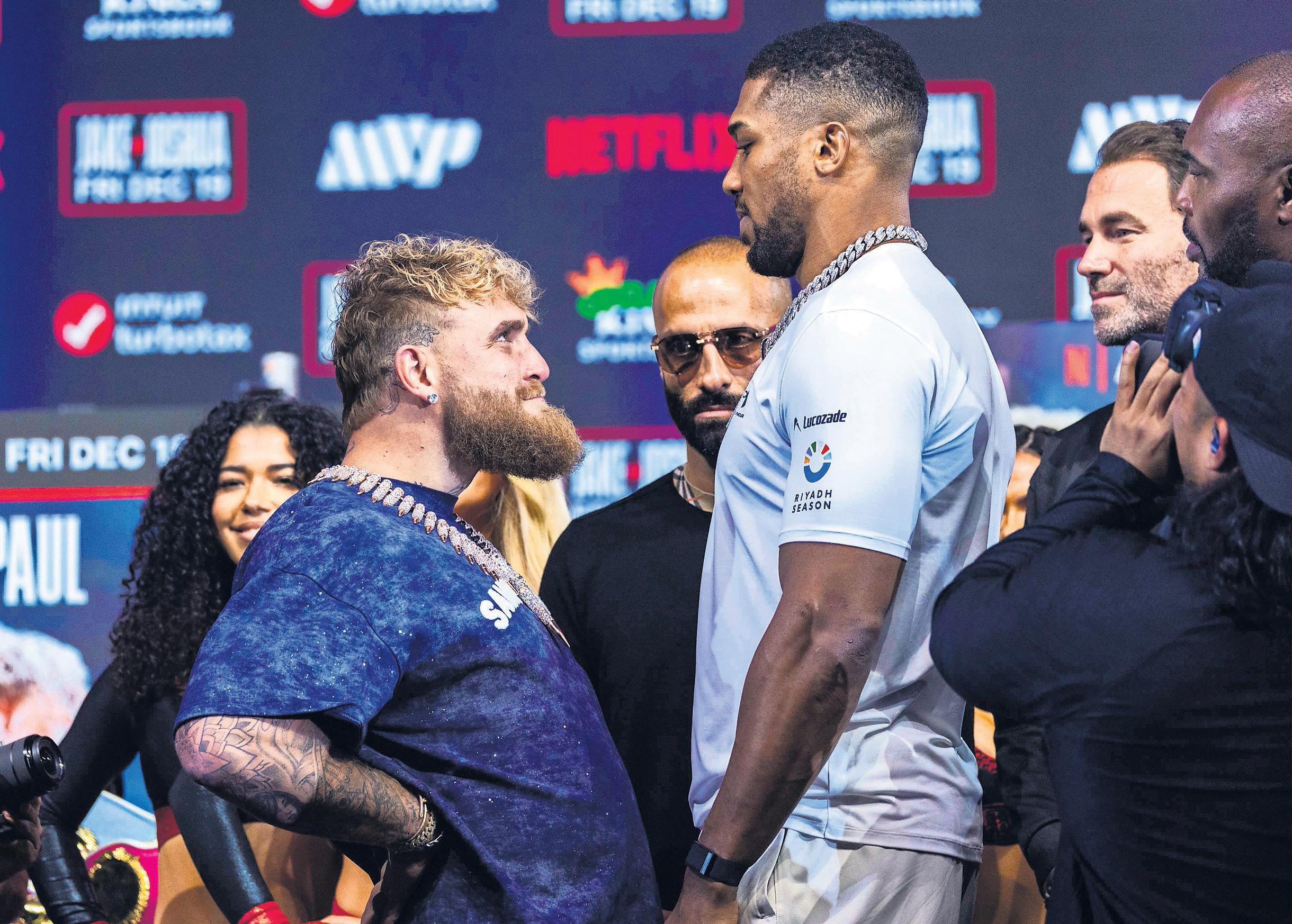 Boxing remains the ringmaster in the circus of Joshua v Paul