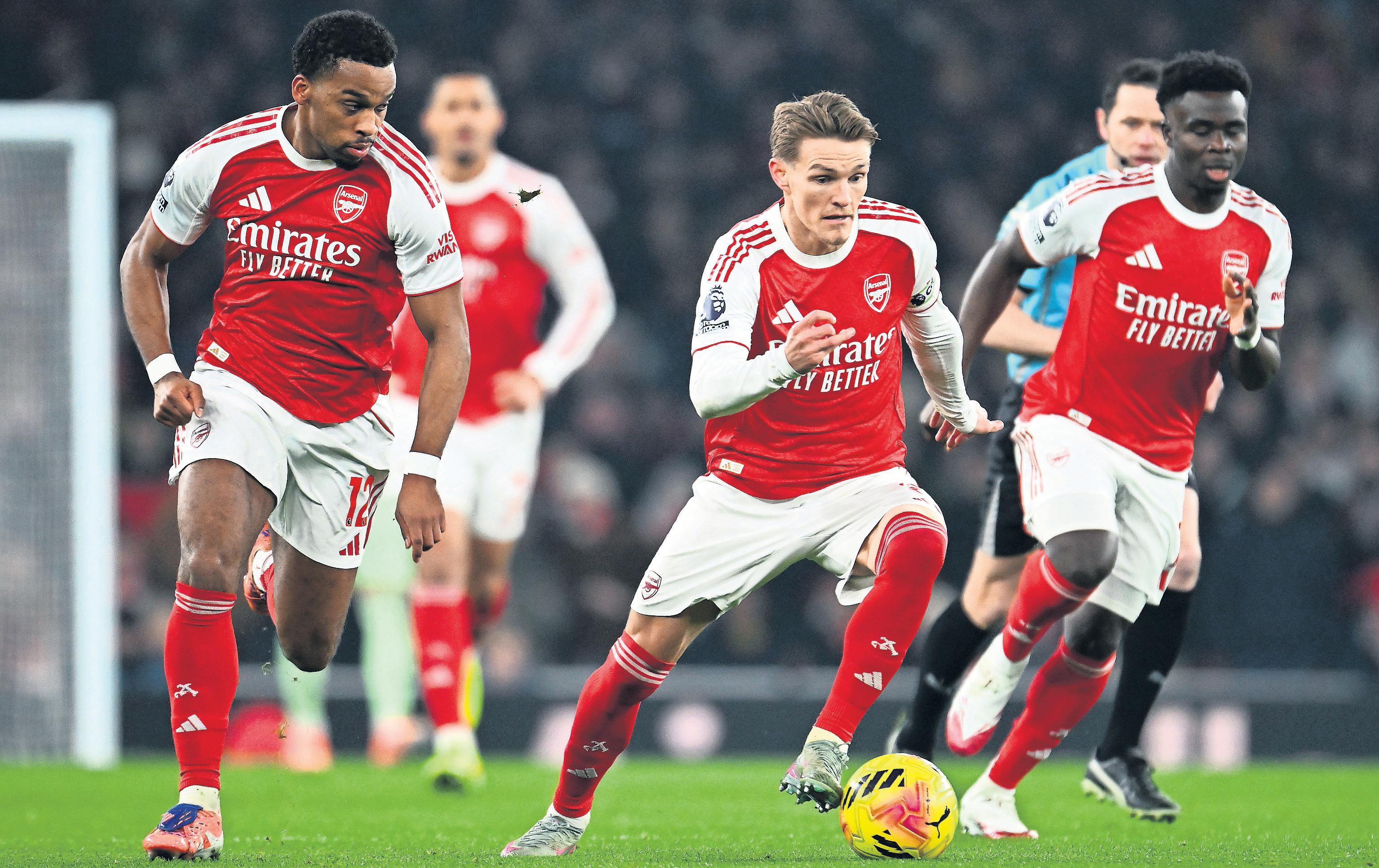 Ødegaard regains rhythm to dictate Arsenal's tempo again