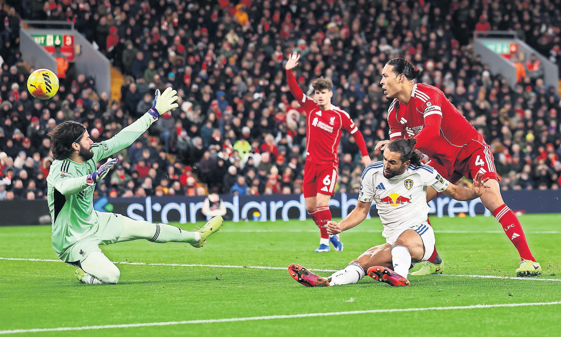 Leeds hold limited Liverpool to increase frustration for Slot