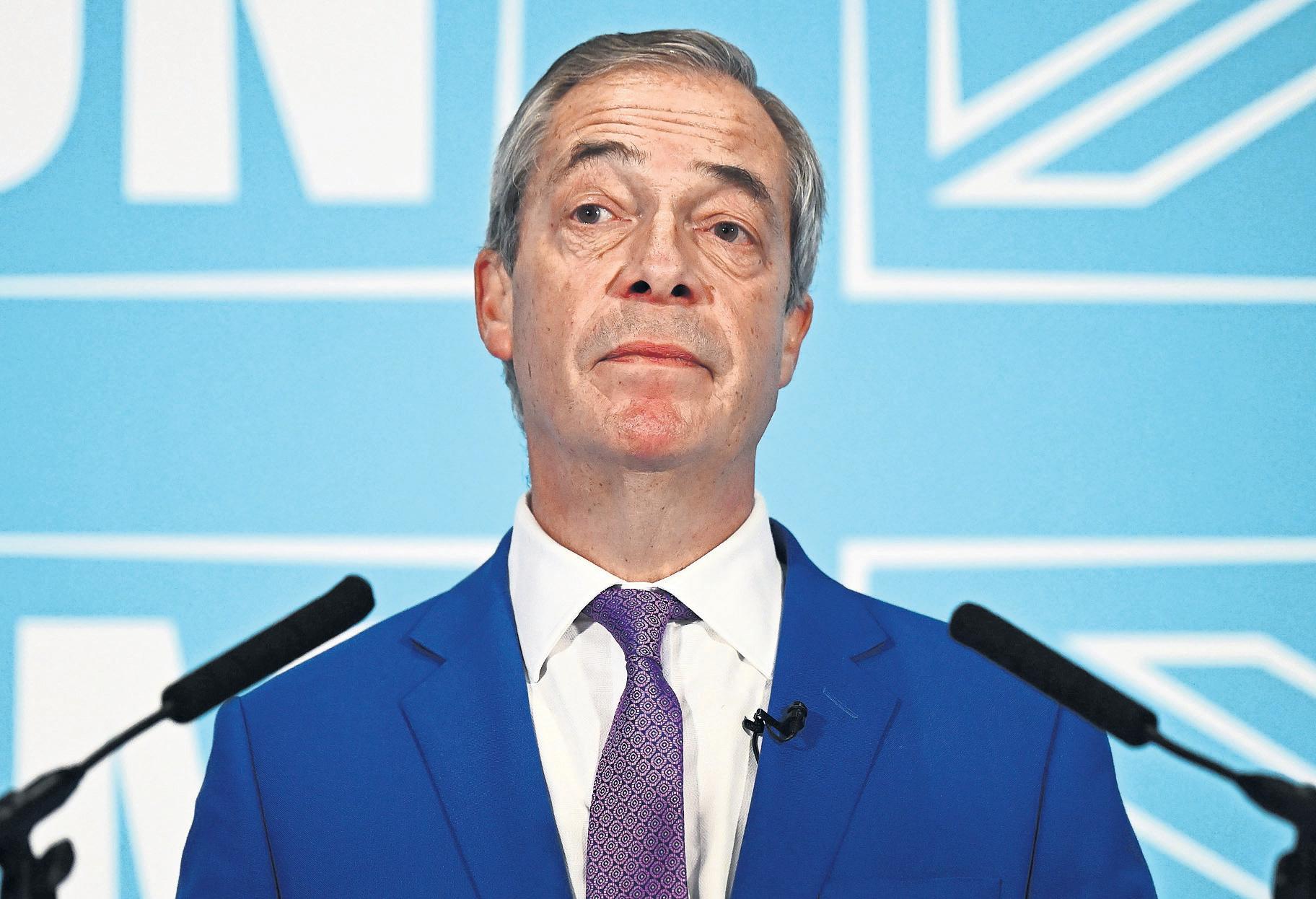 'Go back home': now 34 ex-pupils accuse Farage of racist behaviour