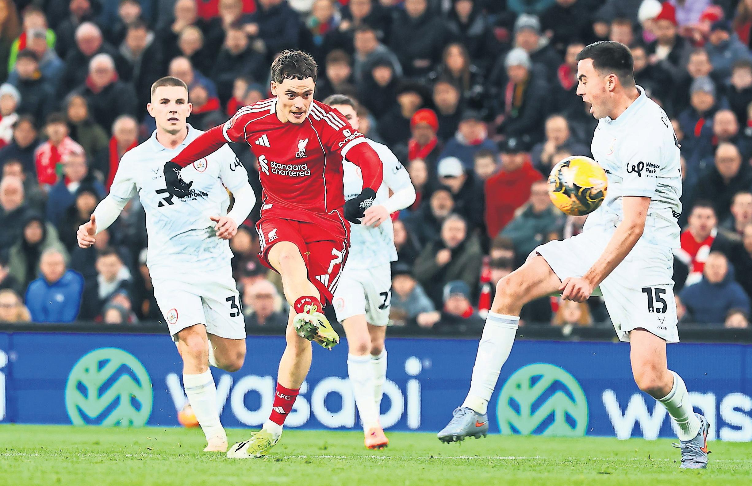 Liverpool power through to save face for Szoboszlai