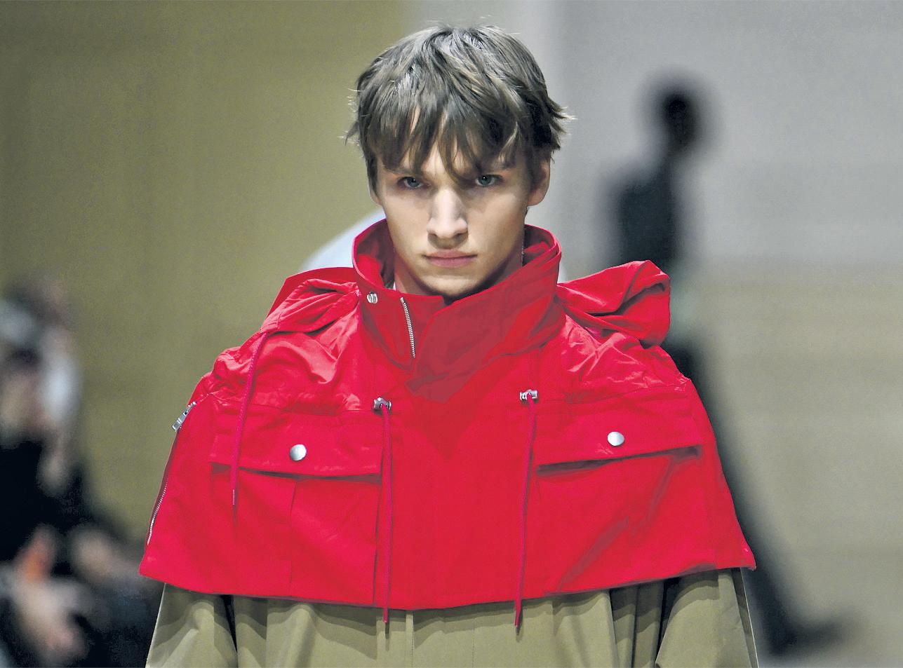 Men's fashion Prada positions itself against 'US masculine power'