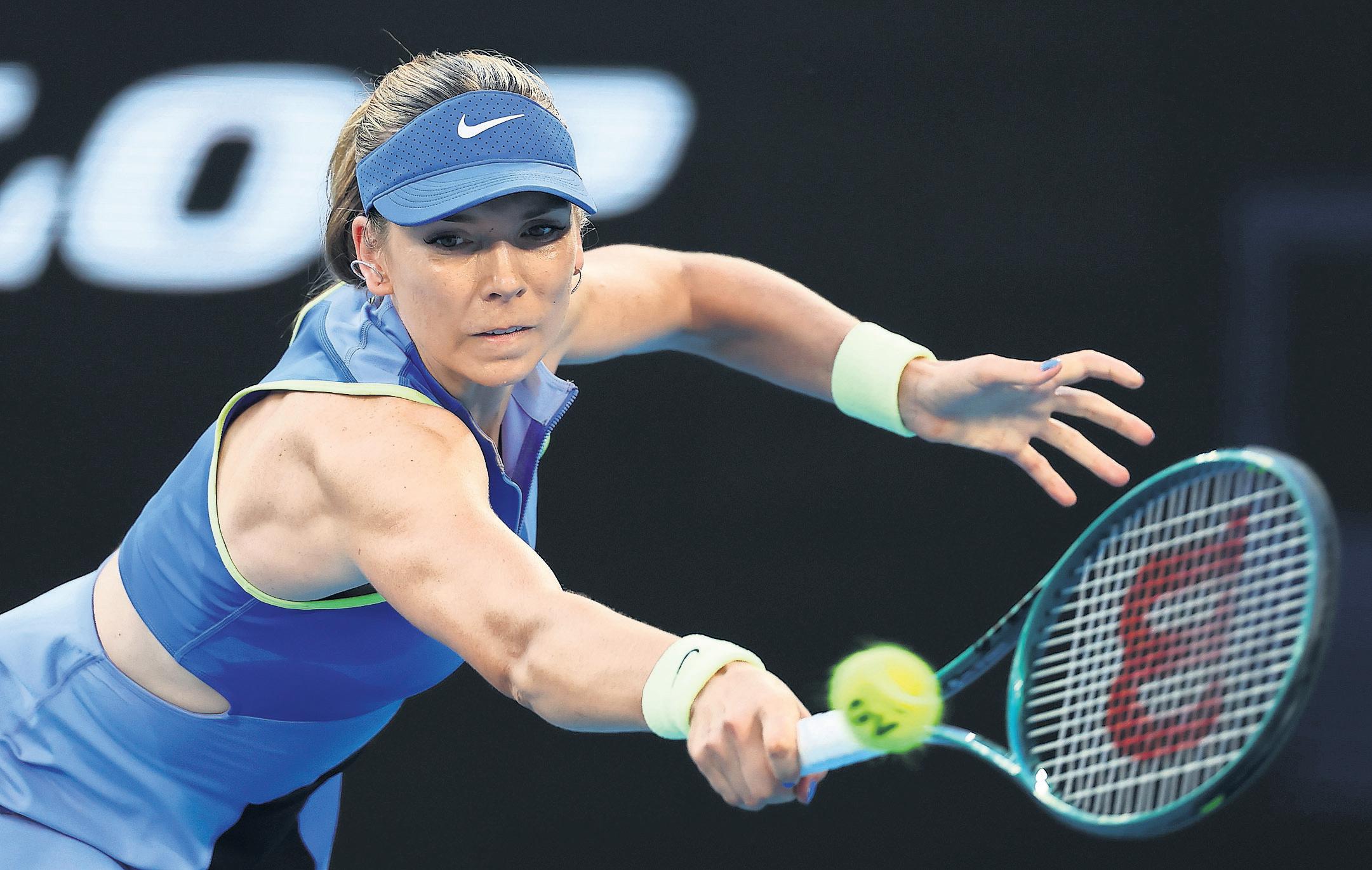 Boulter accentuates positives in wake of Bencic’s masterclass