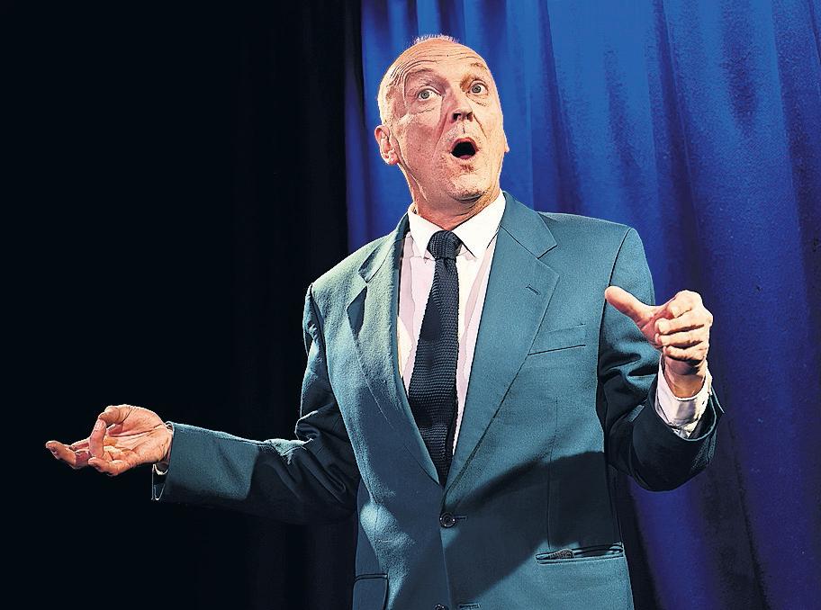 Resurrection of a beloved, insufferable comedy star
