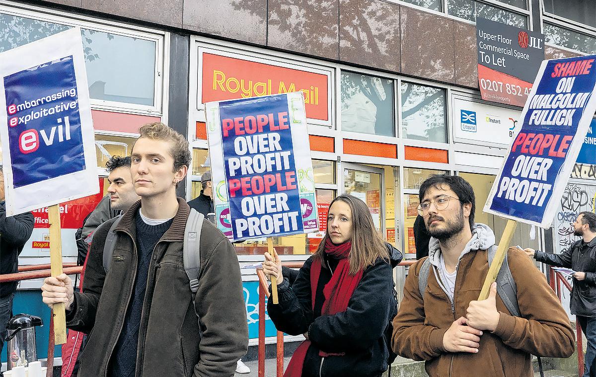 Royal Mail-owned firm faces legal action over delivery drivers' rights