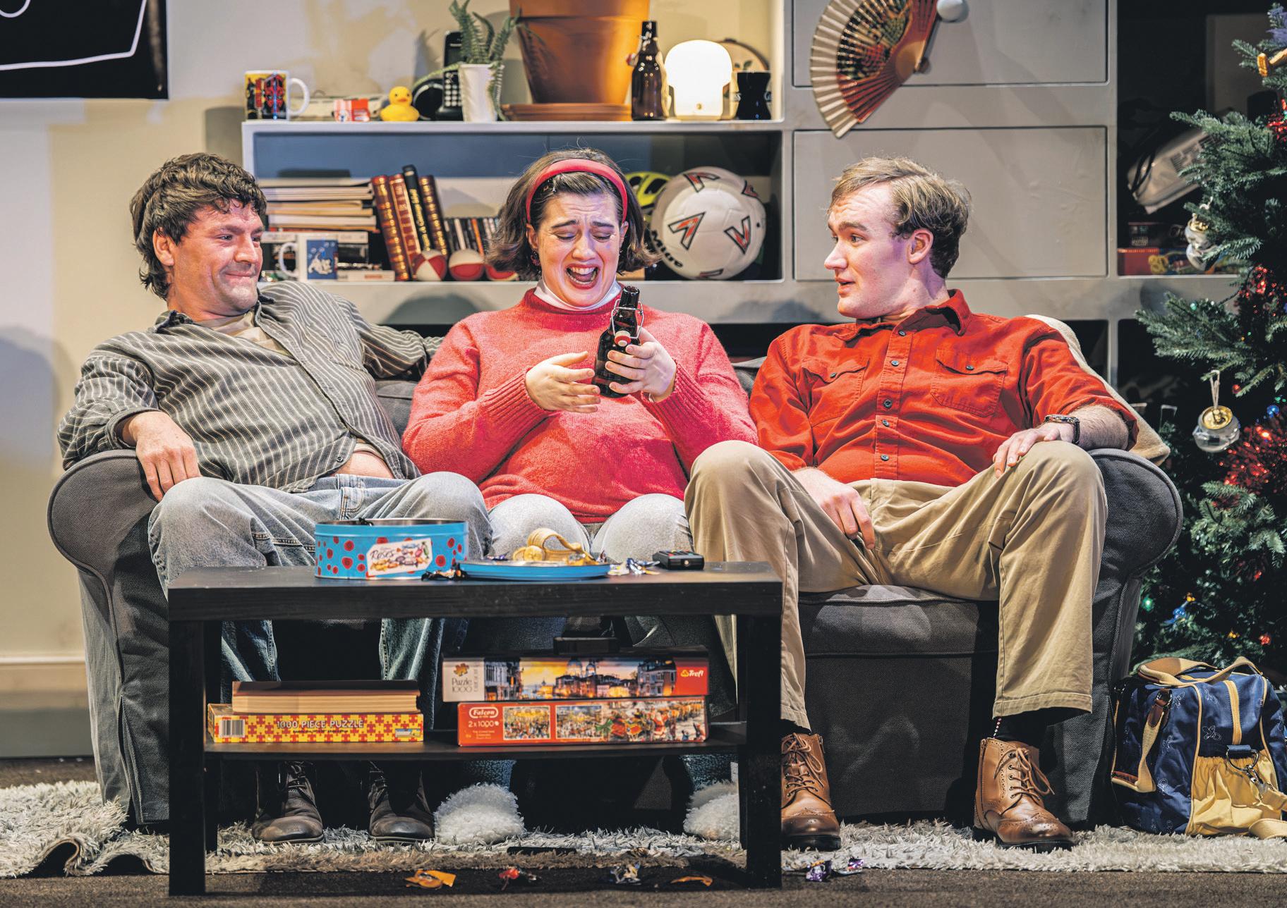 Stage review TV flatmates struggle to make leap to the stage