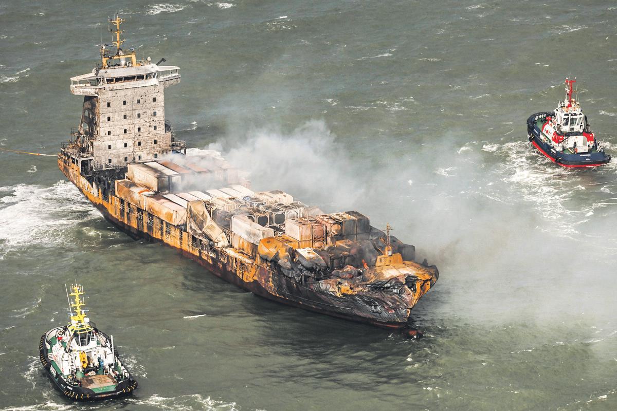 Container ship captain jailed over fatal North Sea collision | The ...