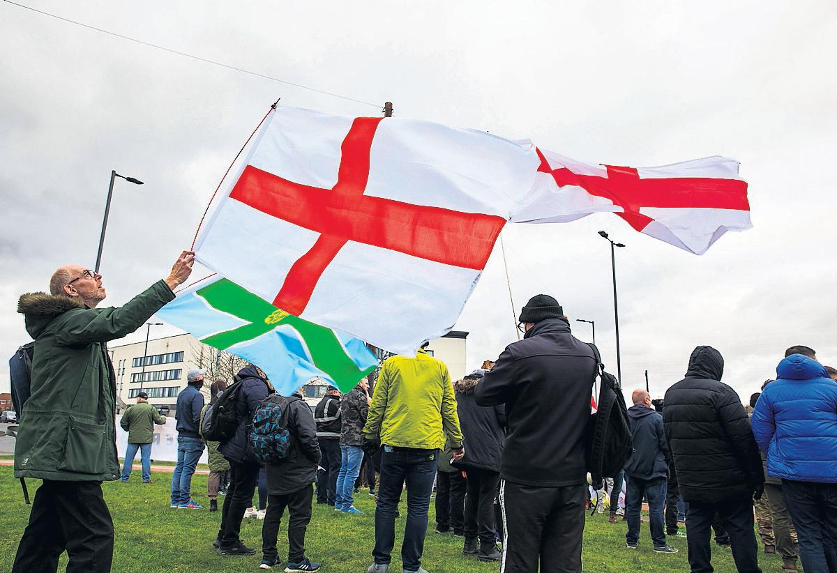 Council denies appeasing far right with £500 grants for union flags