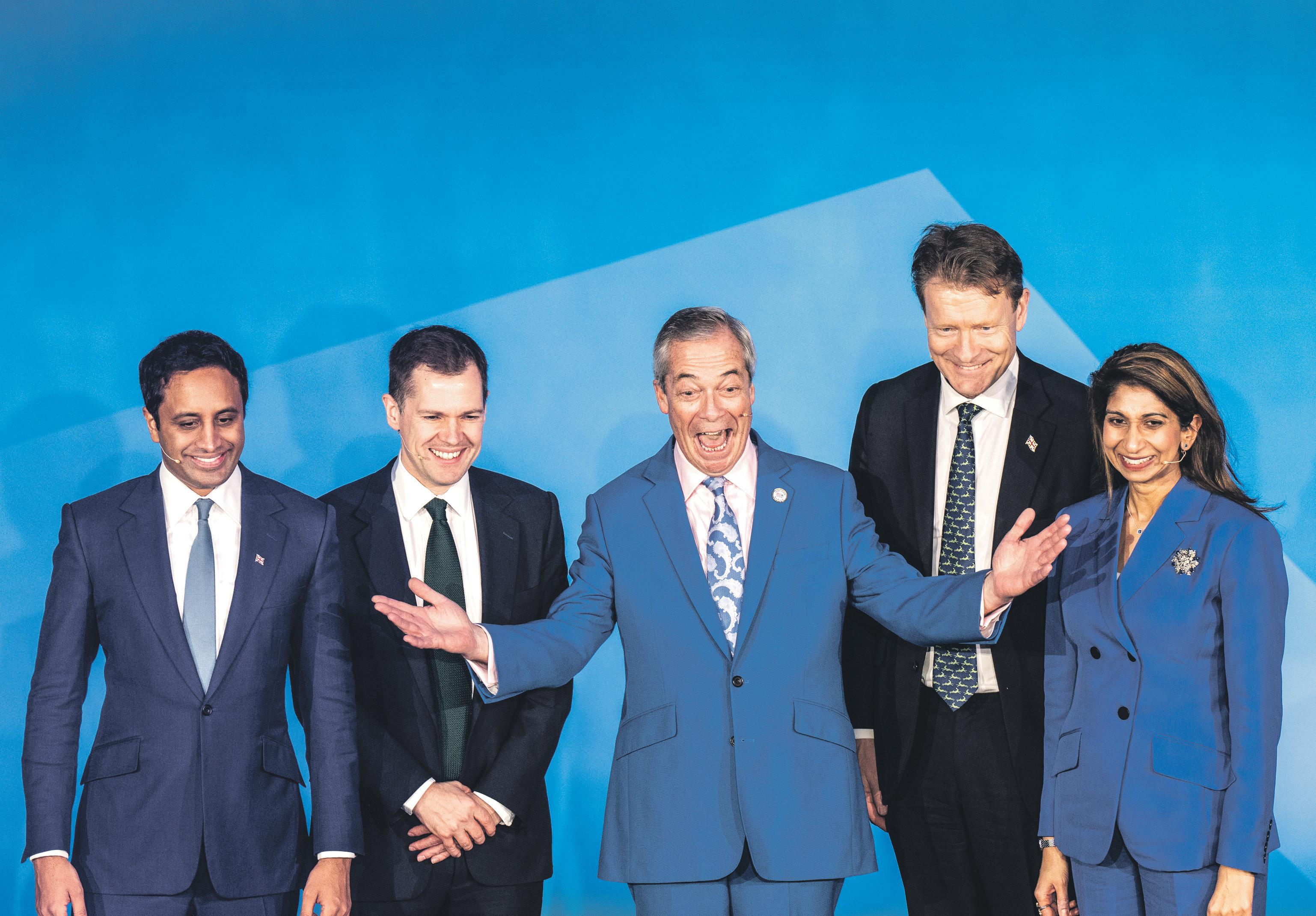 Farage insists Reform is not one-man band but warns top team against disloyalty