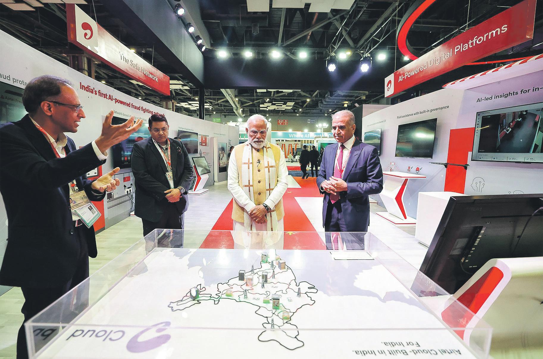 Tech billionaires join leaders of the global south as Modi hosts AI summit in Delhi
