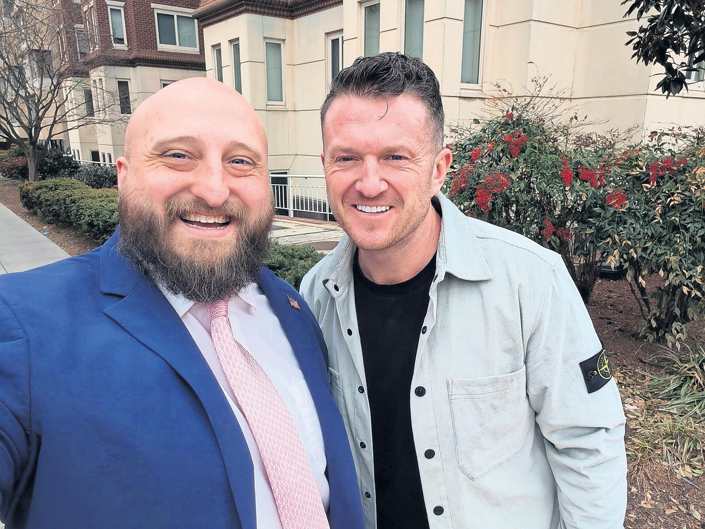 MPs criticise Trump administration over hosting of Tommy Robinson