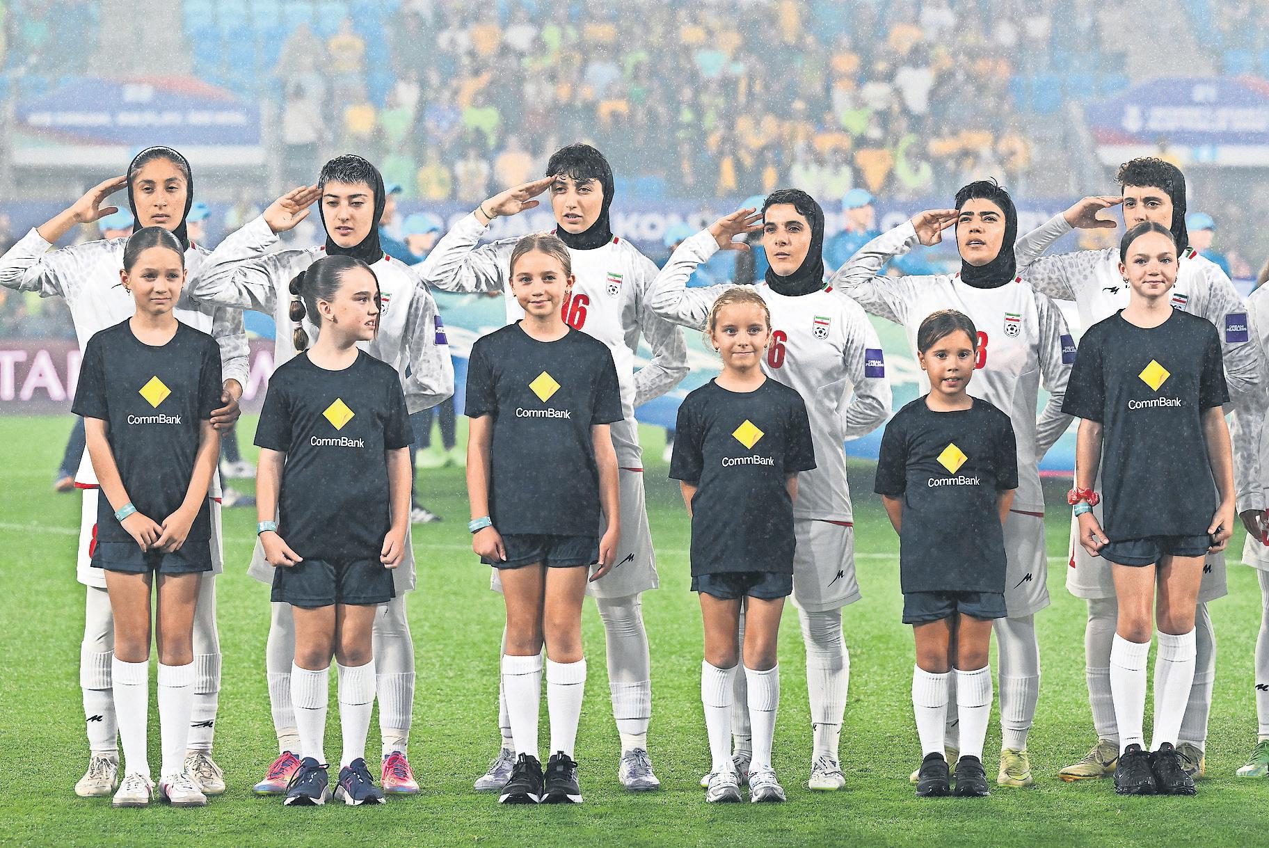 'These women are prisoners' Iranian fans use Asian Cup to voice anti-regime chants