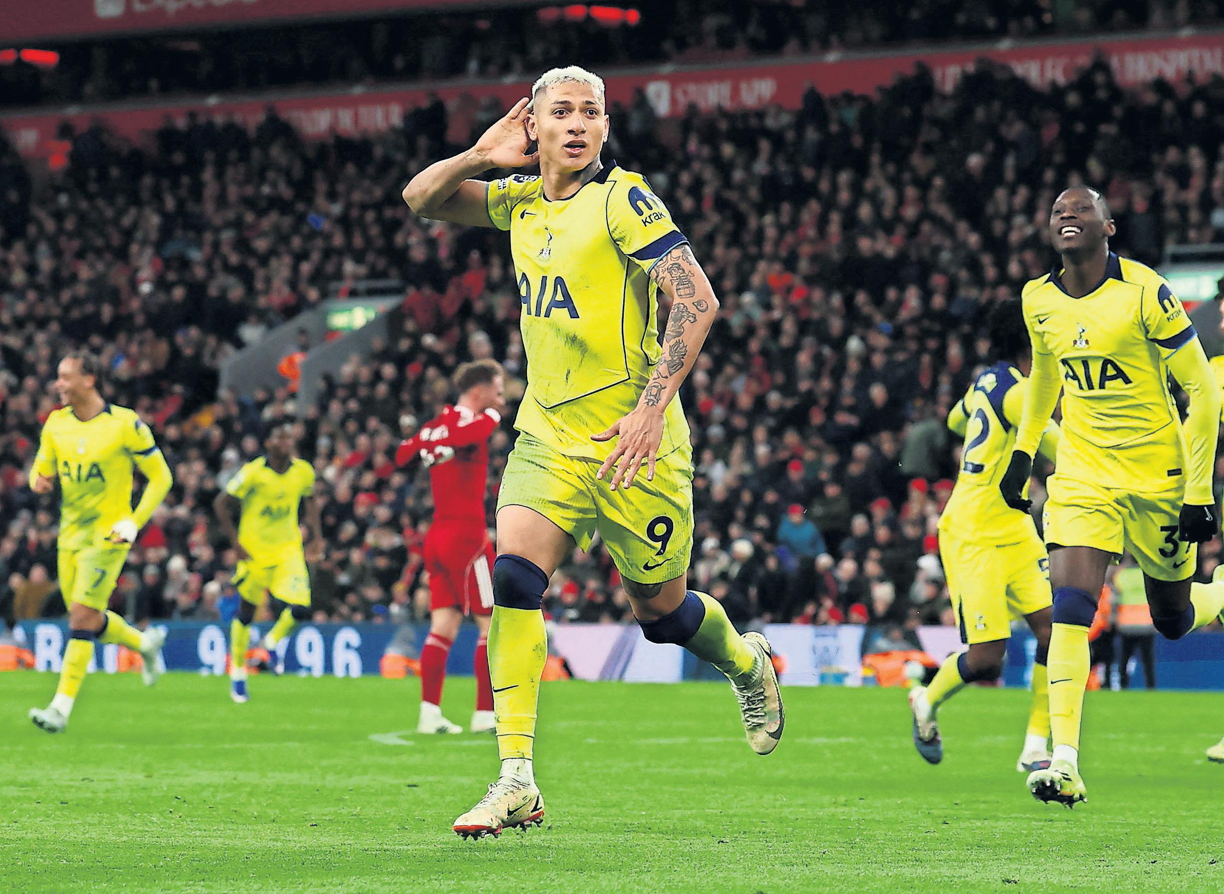 Tudor makes his point Richarlison raises Spurs spirits with late leveller