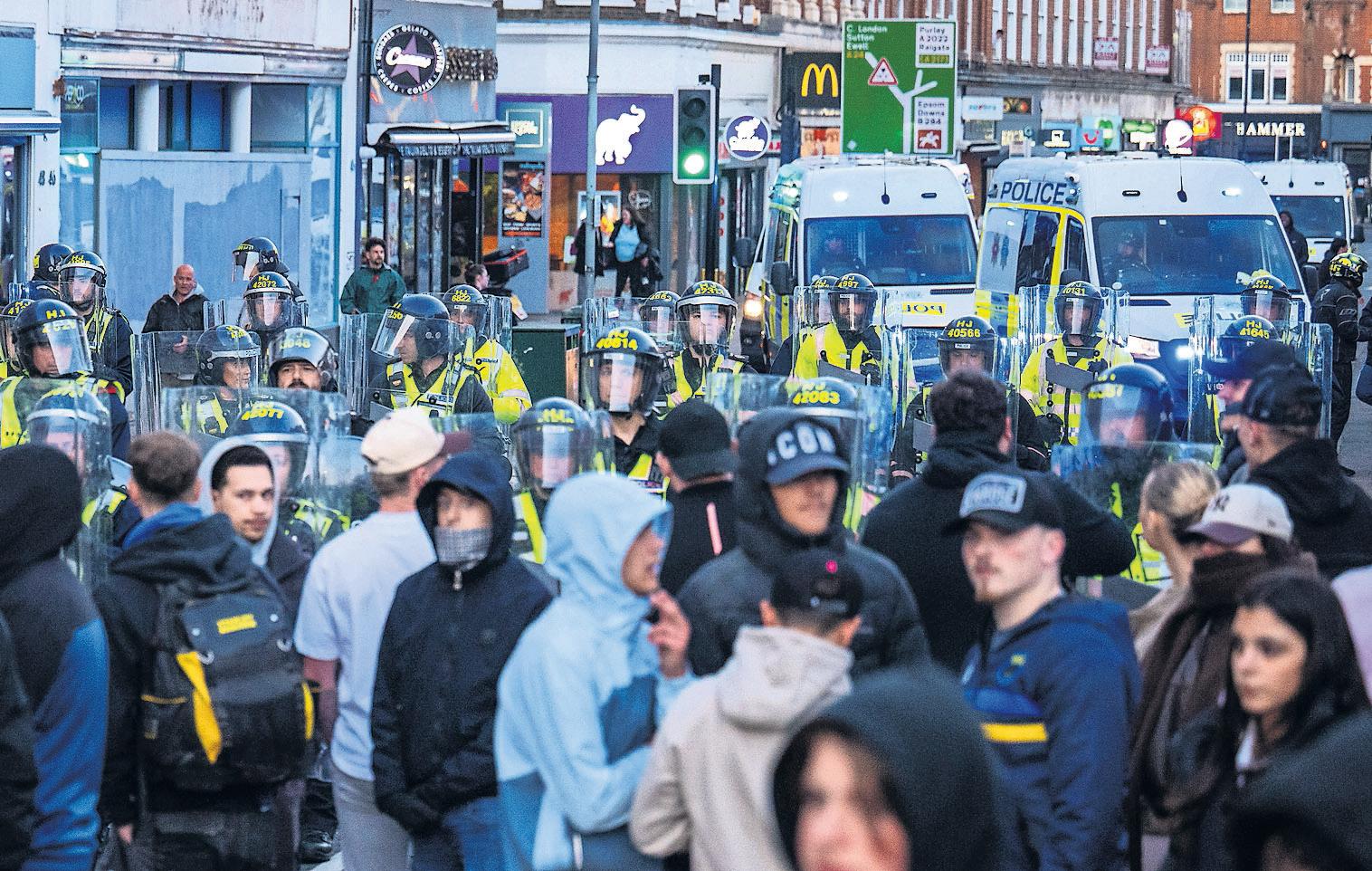 Protests over alleged assault in Epsom condemned
