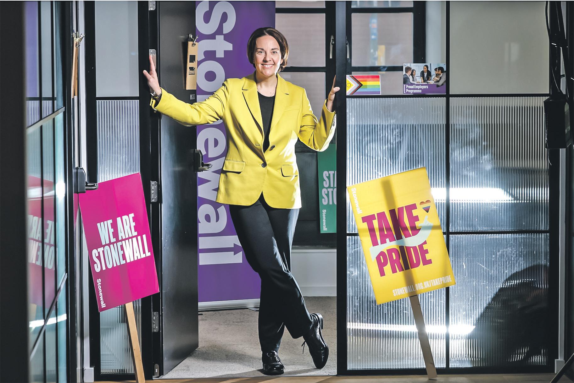 'I'm quite scared' Dugdale on safety, gay rights and the future of Stonewall