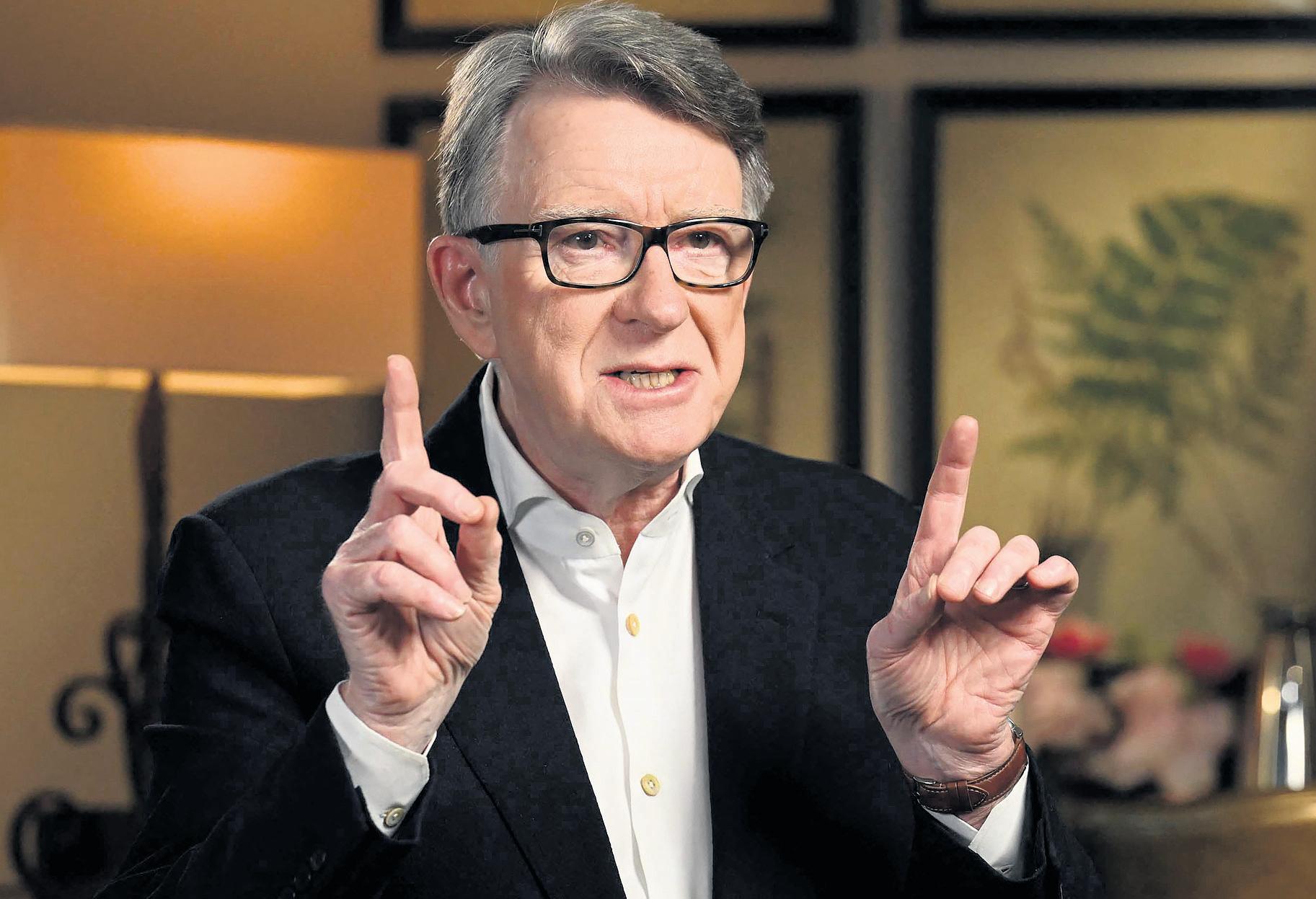 Mandelson vetting files withheld by ministers