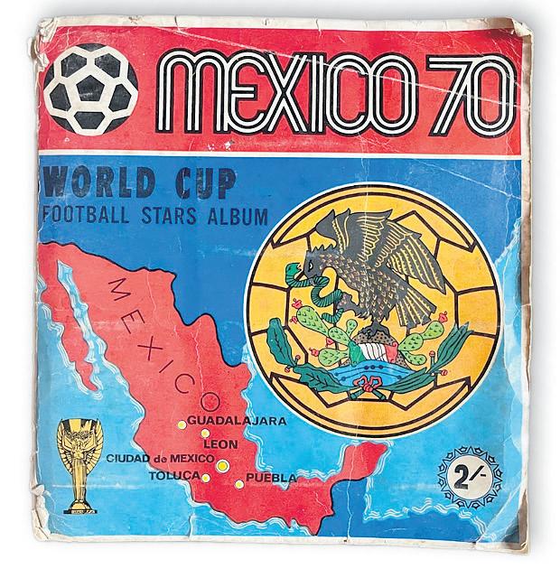 Panini 1970 World Cup sticker book completed after 56 years