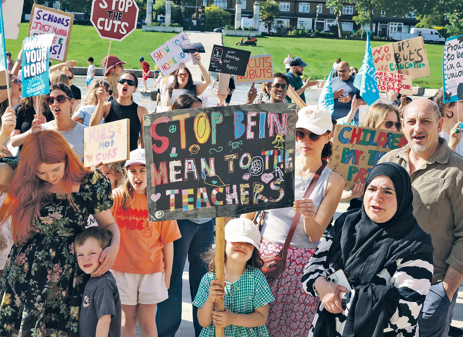 Waltham Forest teacher strike could be portent of major autumn action