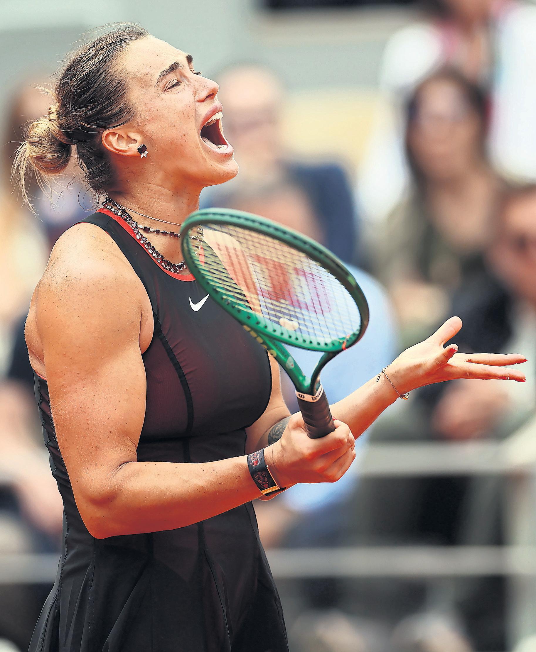 Sabalenka ‘quit’ outburst after stunning defeat in Paris