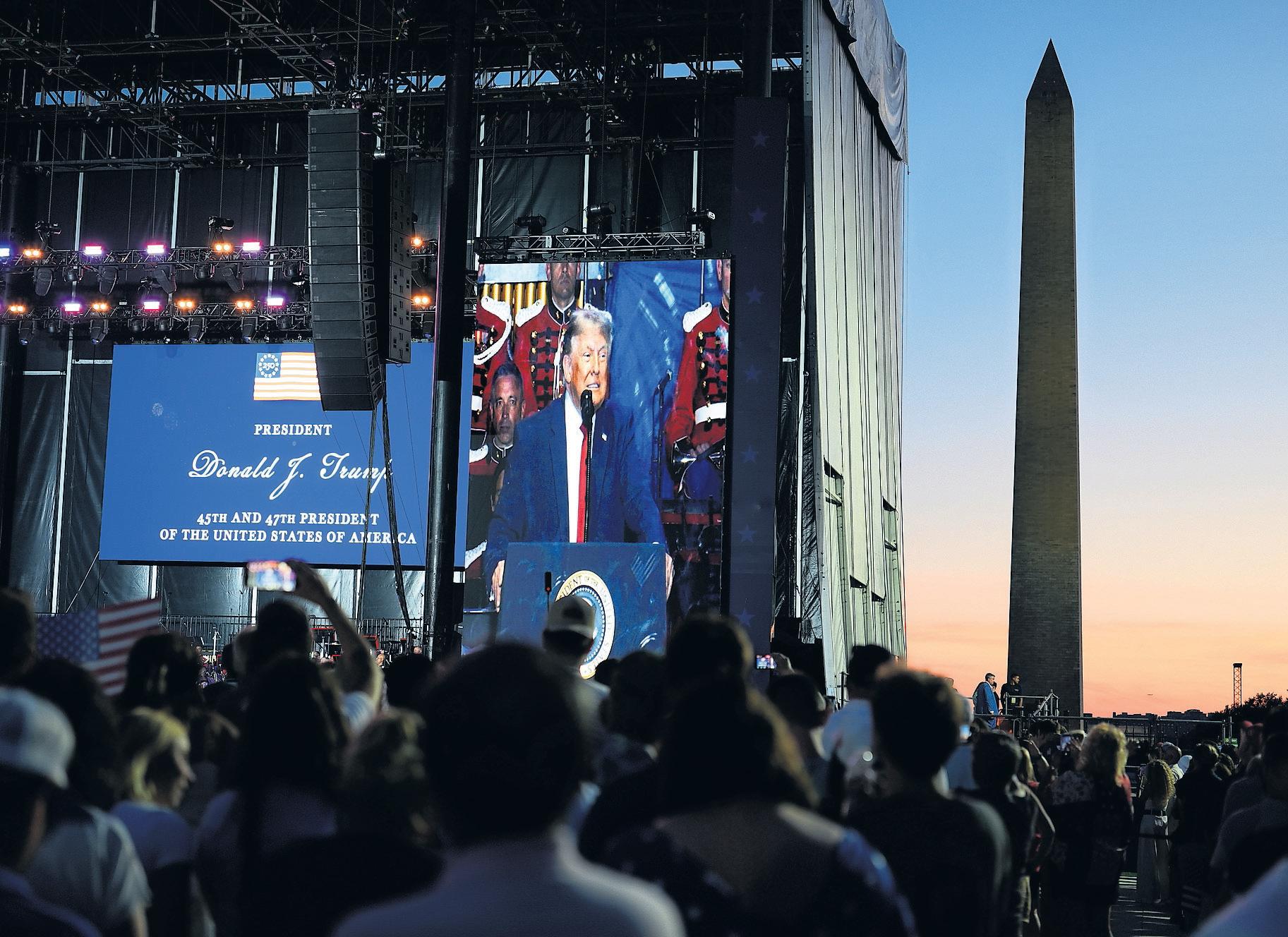 No soaring oratory or epic vision to mark the US turning 250. Just Trump being Trump