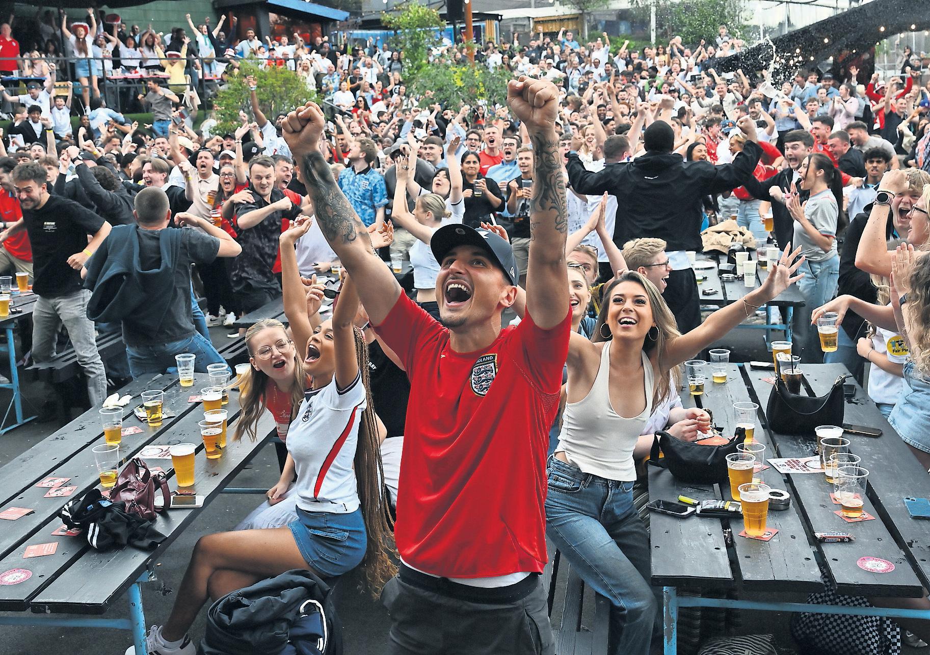 Pubs open till 5am for England's next match