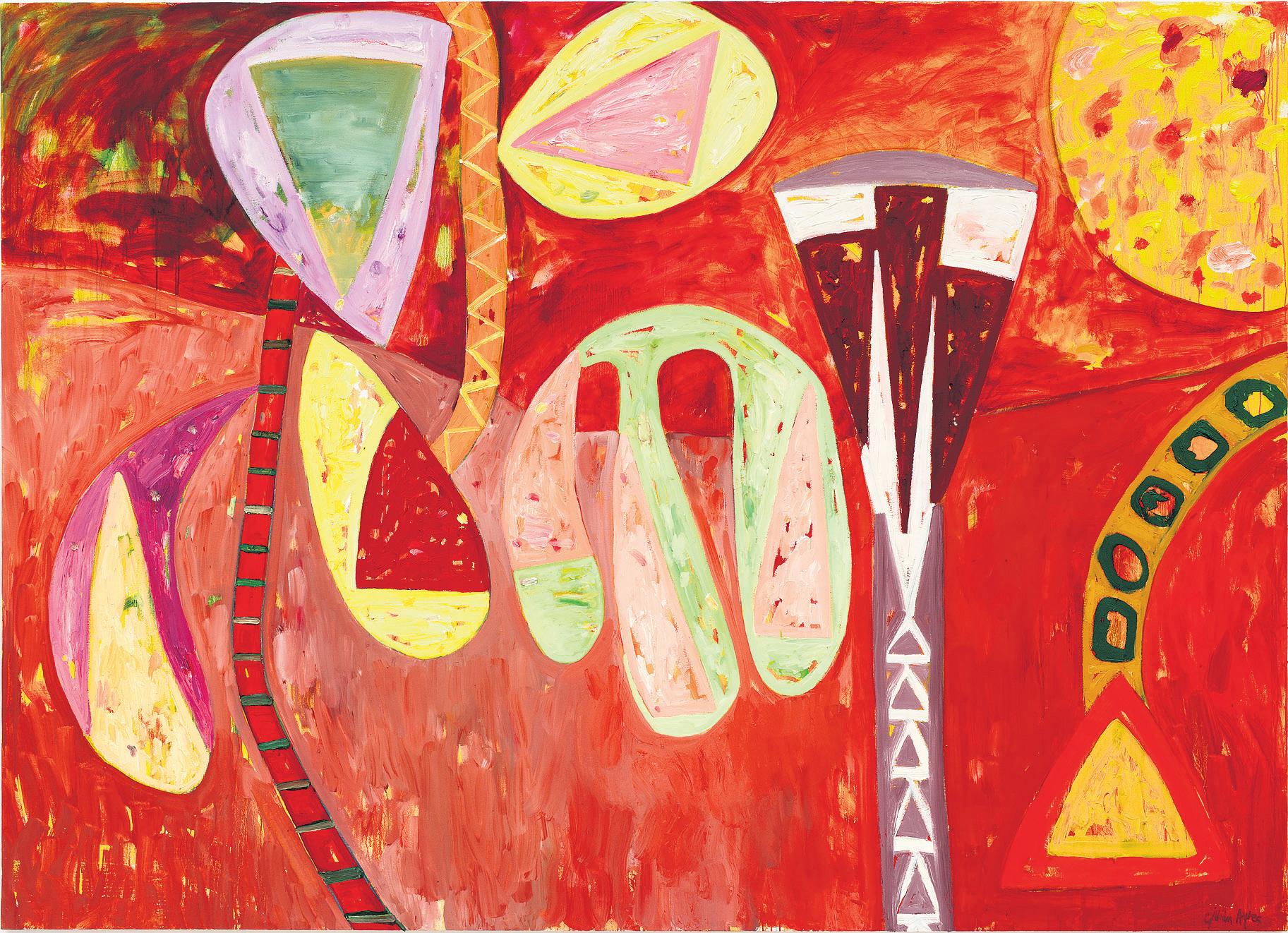 Gillian Ayres The radical female artist who feasted on colour