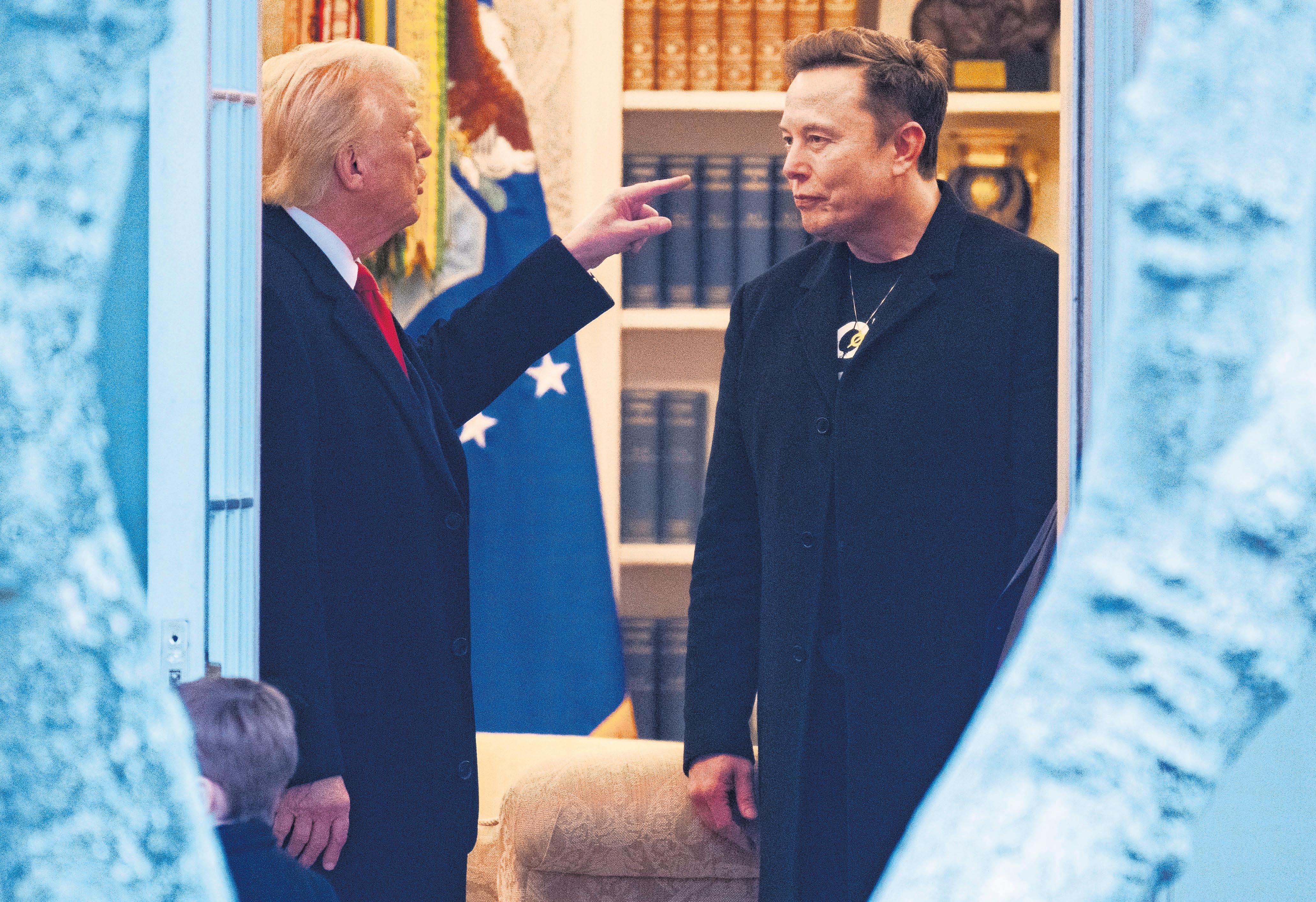Trump vs Musk: behind the scenes at the big bad billionaire bro battle