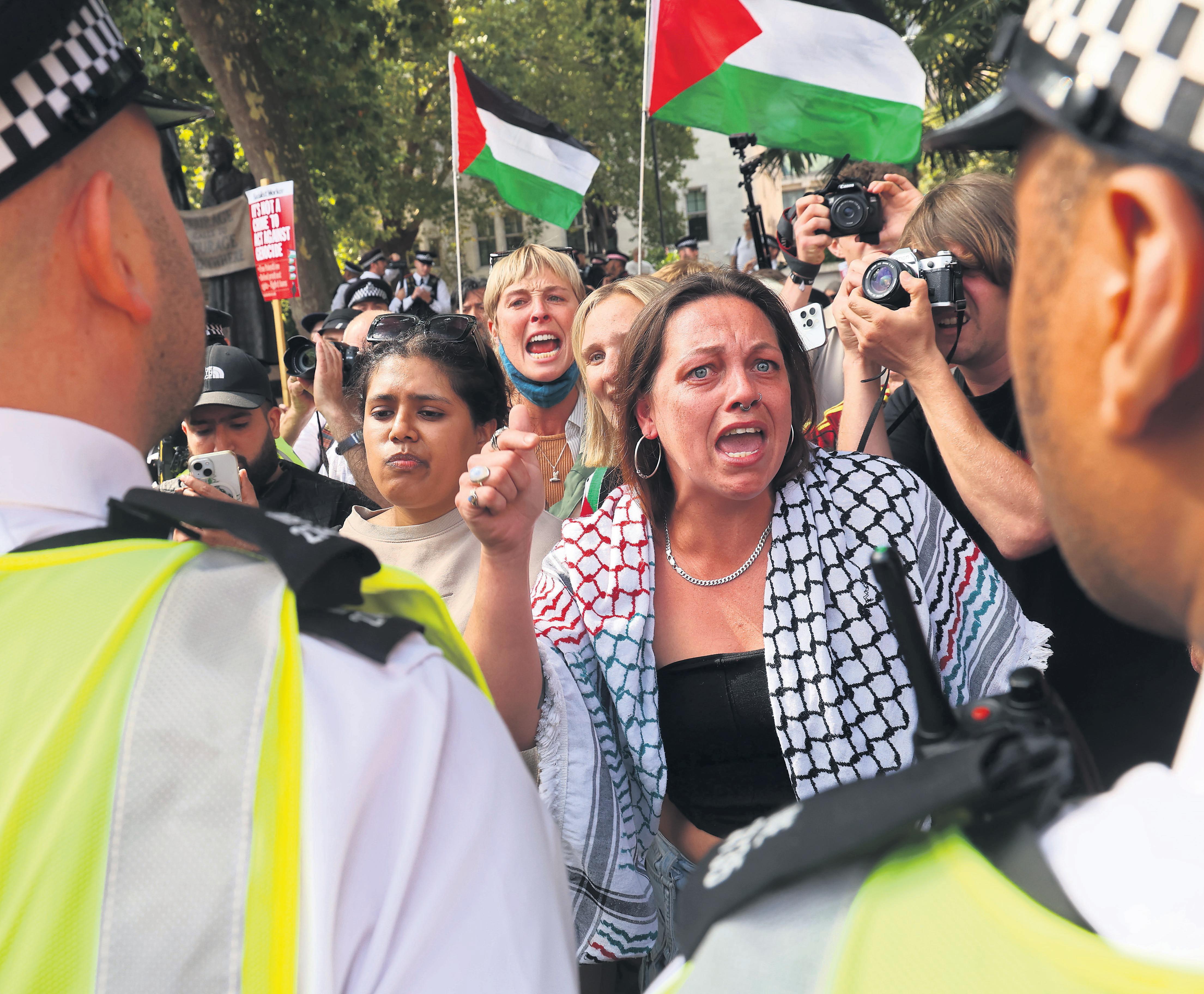 'Labour's poll tax moment': hundreds of arrests at Palestine Action protest