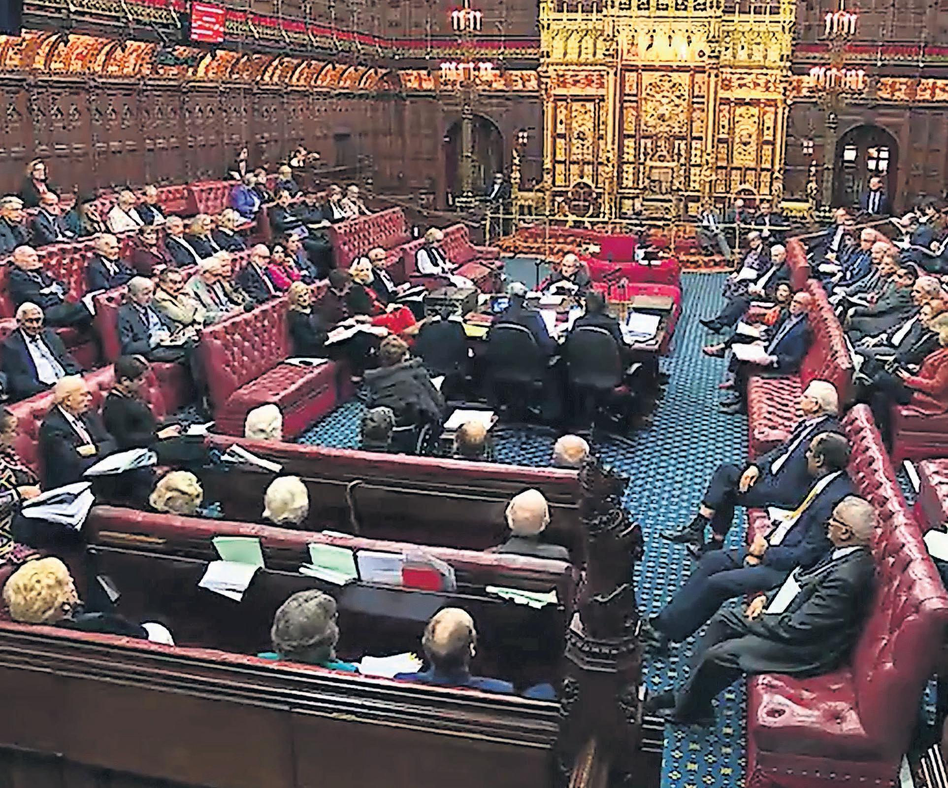 The Lords they are a-leaping as vandals in ermine do their damnedest to frustrate ministers