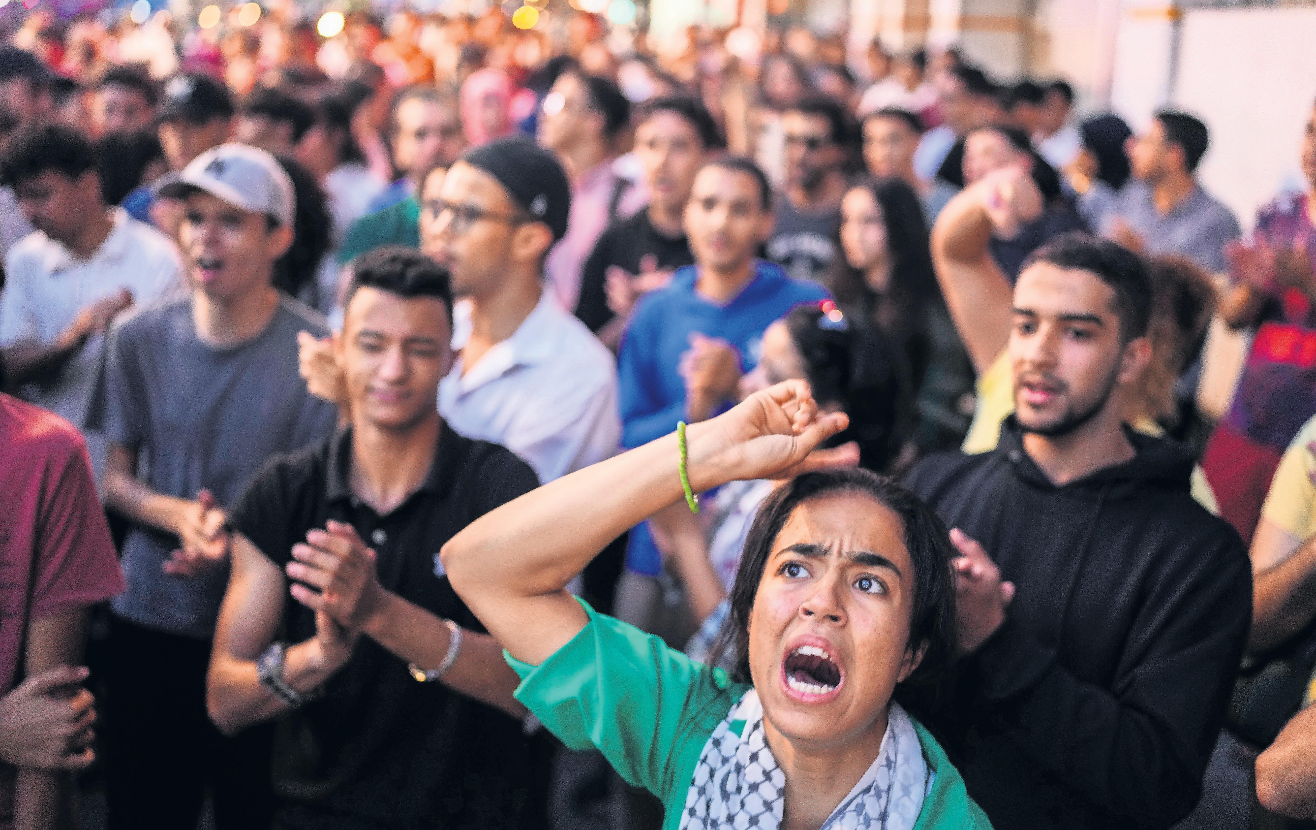 Morocco’s gen Z move their protest online … and all the king’s men click to follow