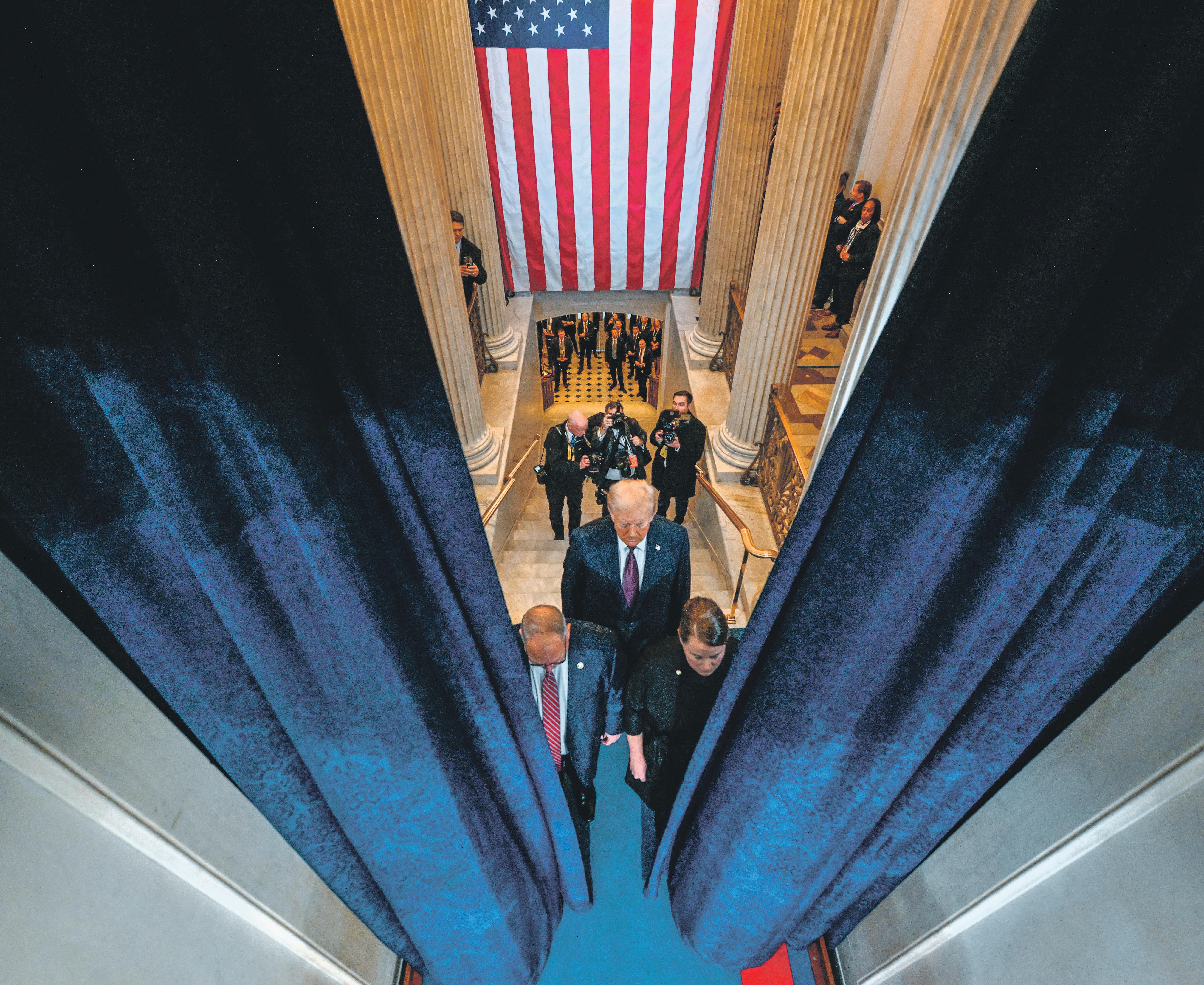 In a single eccentric, autocratic year, Trump has already remade the world