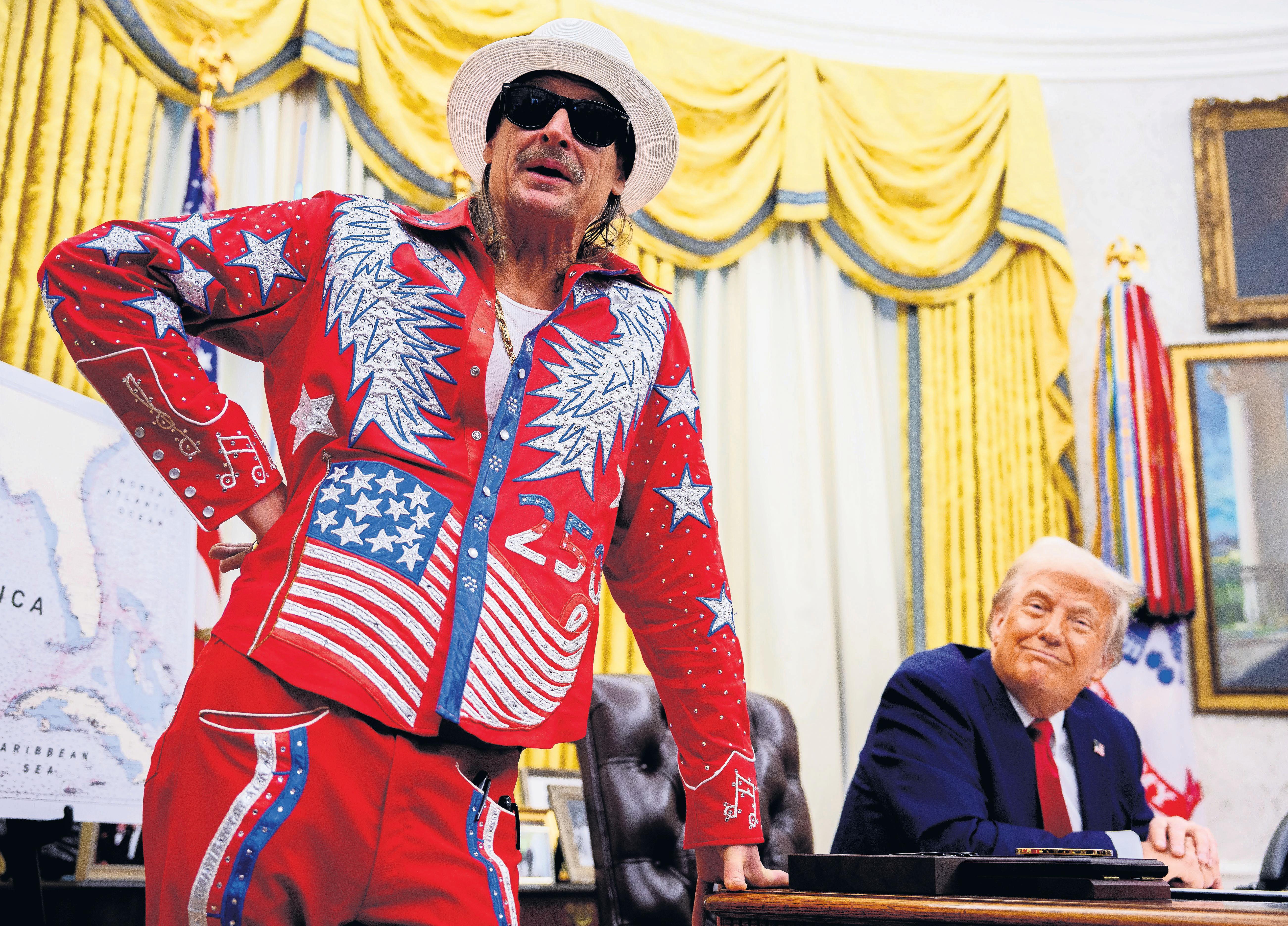 Maga golden boy Kid Rock to sing government's tune in court