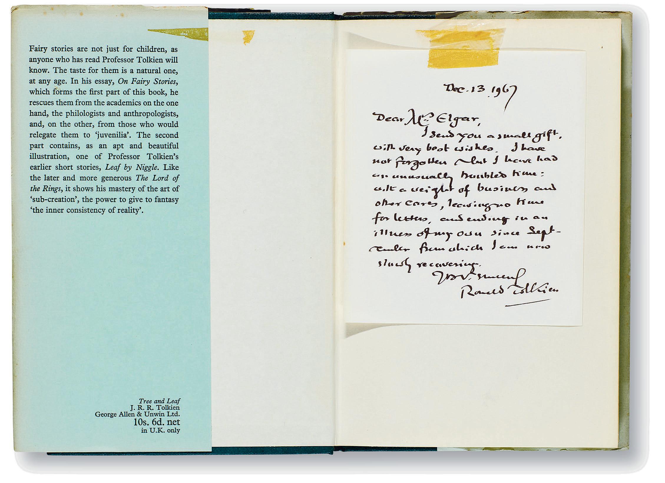 The unlikely pen pal who helped Tolkien improve Middle-earth
