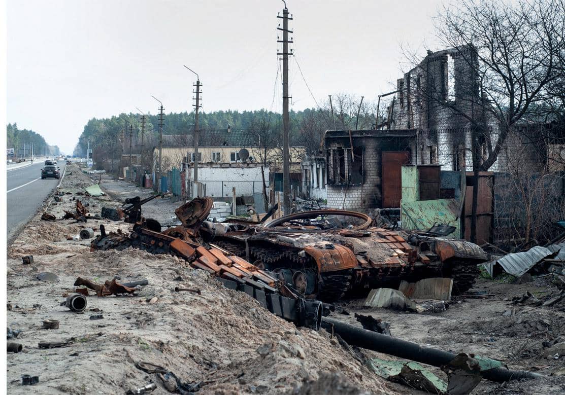 Cleaning up the chaos Charred houses, ruined lawns, broken bridges and unexploded bombs