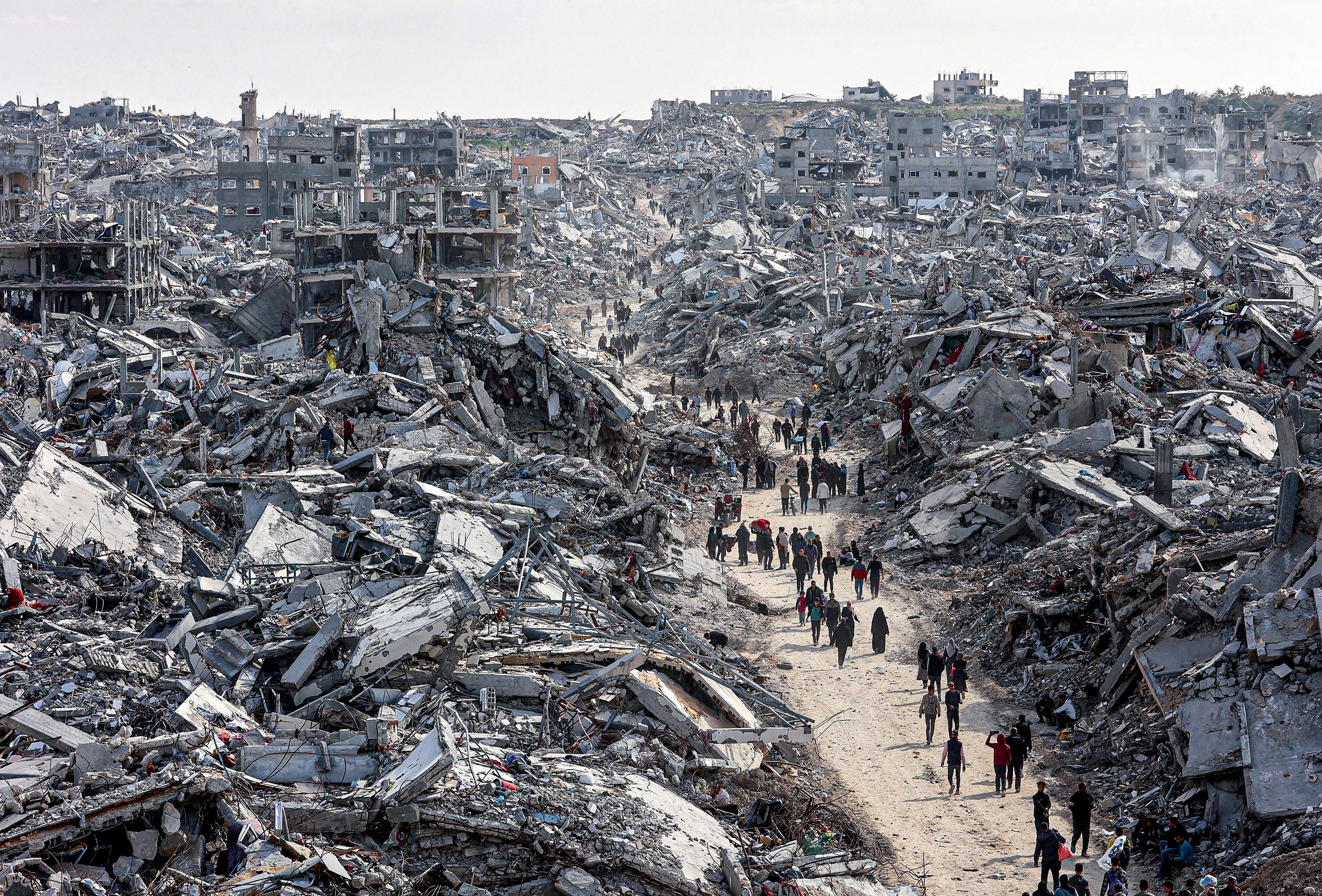 Gaza's devastation The terrible price exacted by Israel for 7 October attack